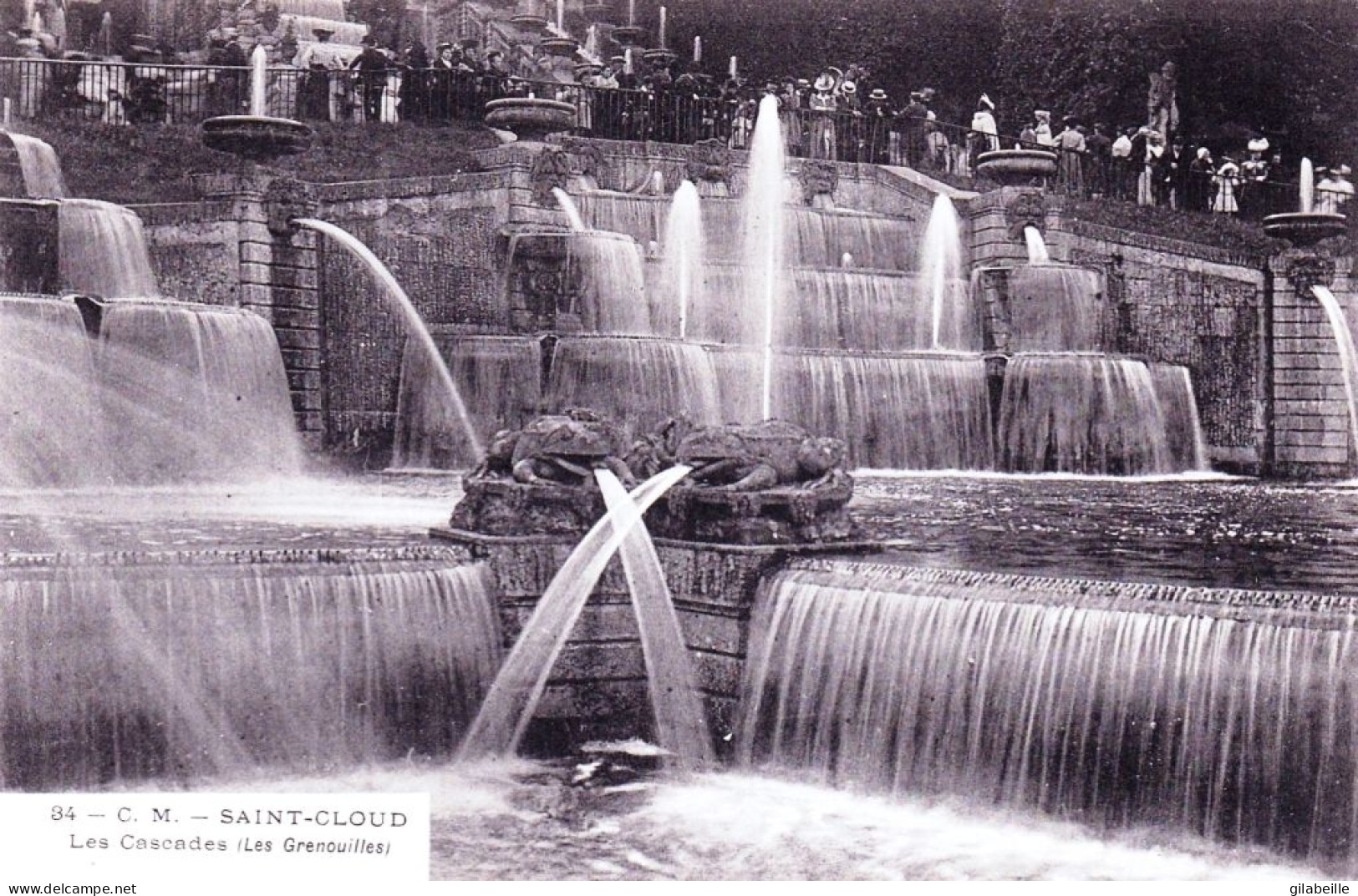 92 - Hauts De Seine -  SAINT CLOUD - Les Cascades -  Les Grenouilles - Saint Cloud