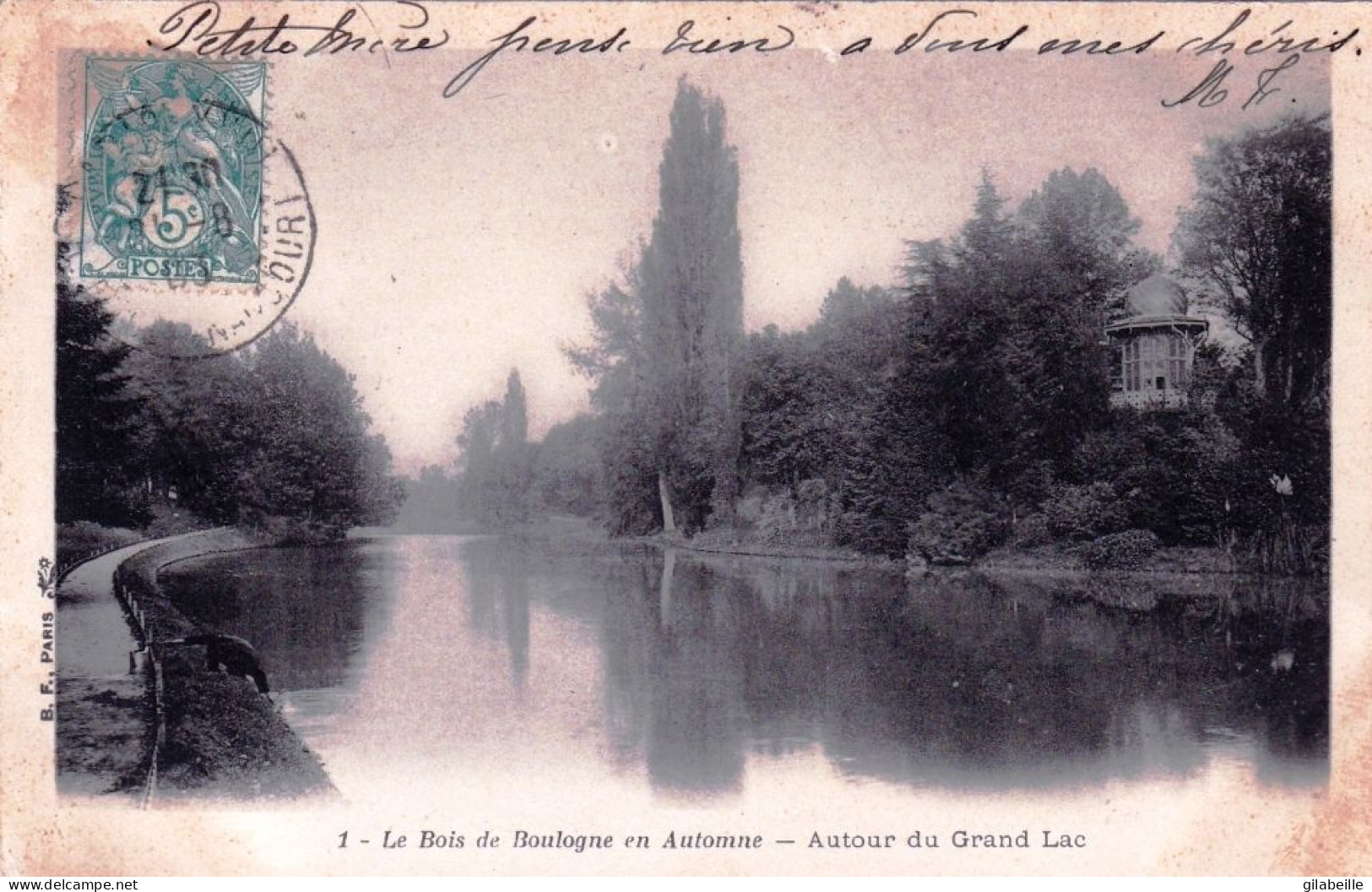 75 - PARIS 16 - Bois De Boulogne En Automne - Autour Du Grand Lac - Arrondissement: 16
