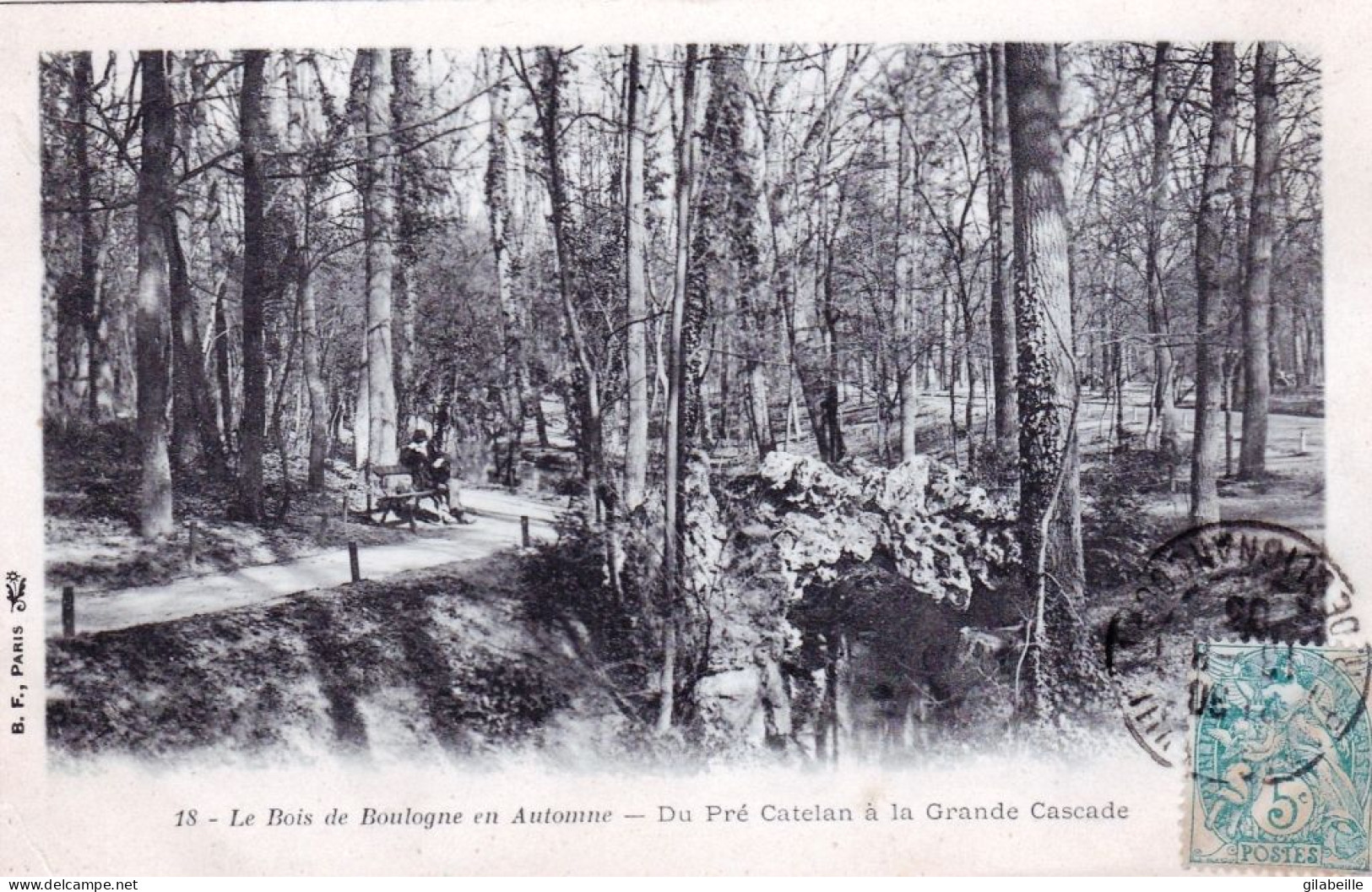 75 - PARIS 16 - Bois De Boulogne En Automne - Du Pré Catalan A La Grande Cascade - Arrondissement: 16