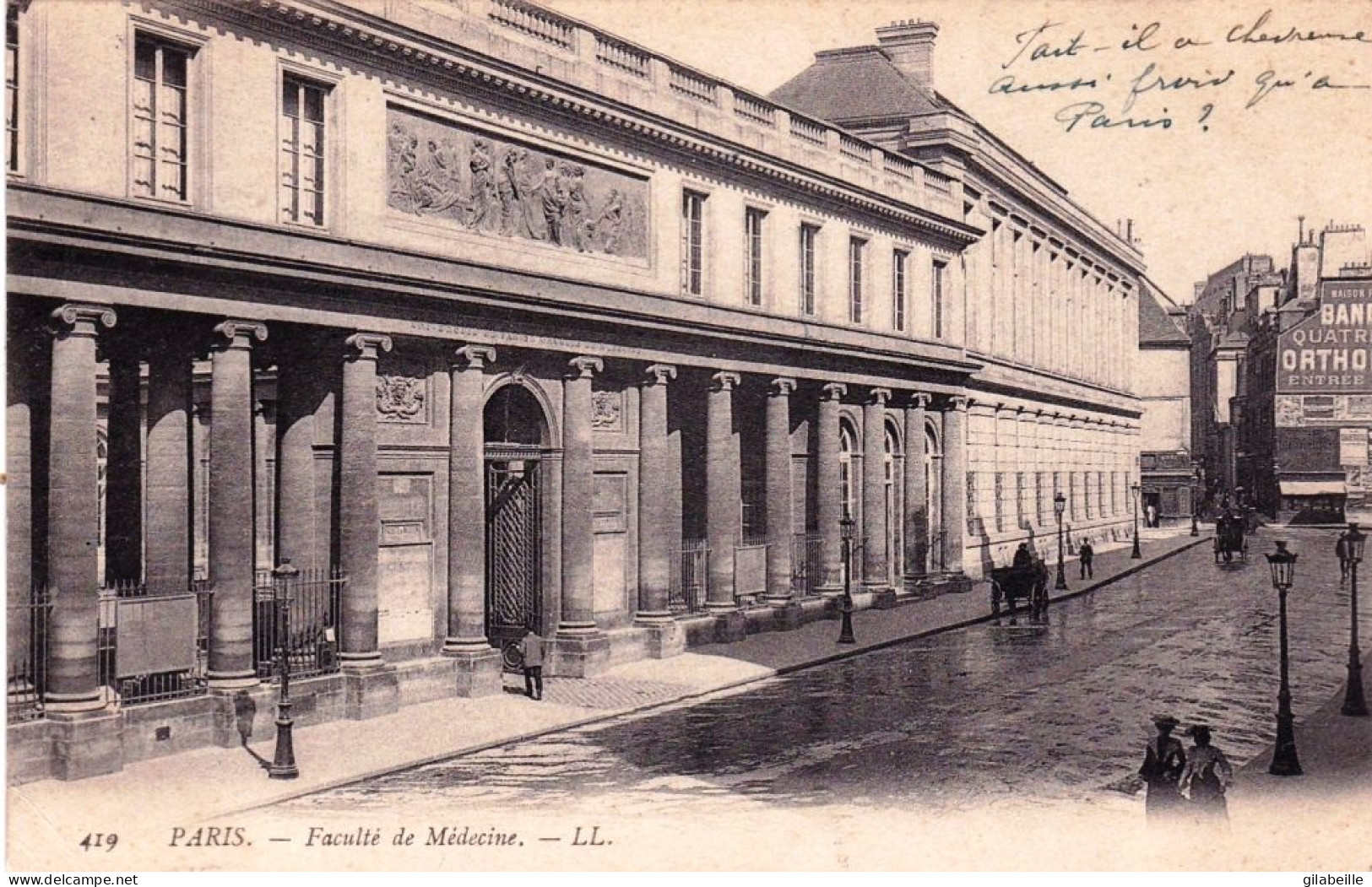 75 - PARIS 06 - Faculté De Medecine  René Descartes - Rue De L'École-de-Médecine - District 06