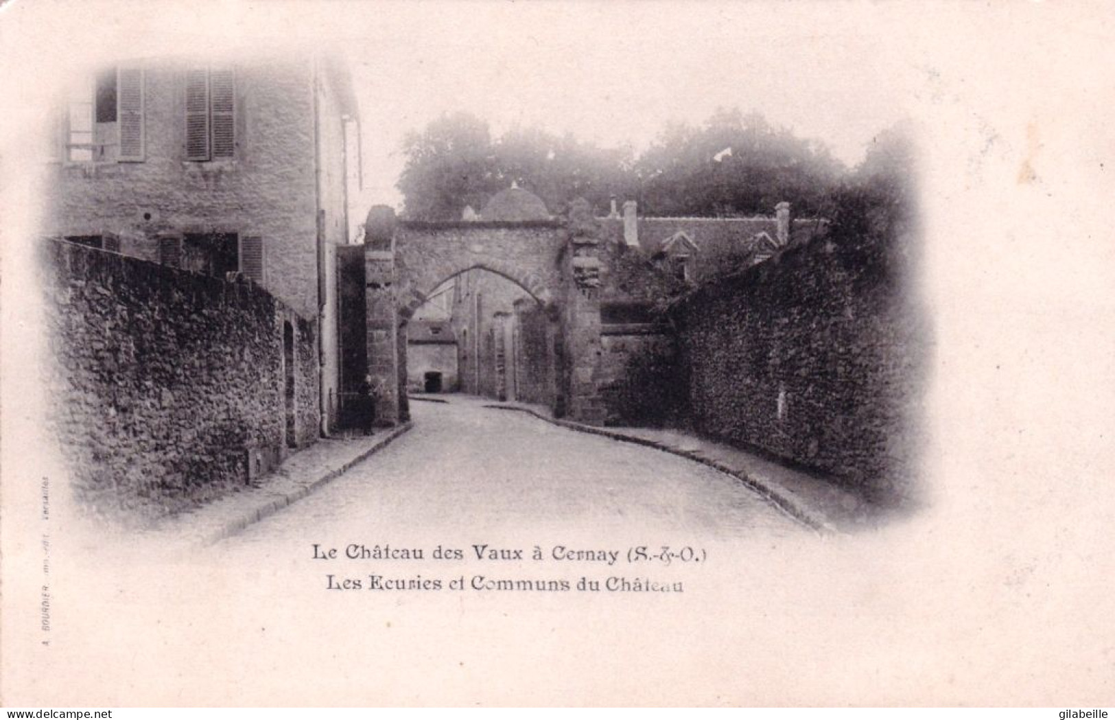 78 - Yvelines - CERNAY La VILLE - Le Chateau Des Vaux - Les Ecuries Et Communs Du Chateau - Cernay-la-Ville