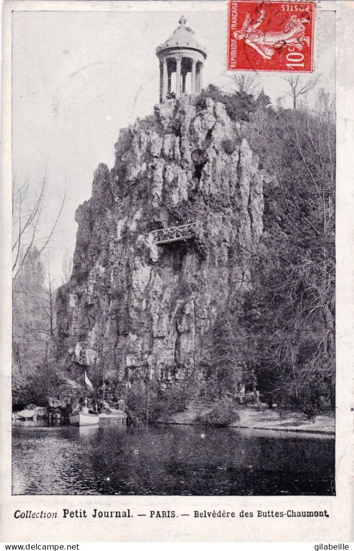 75 - PARIS 19 - Belvedere Des Buttes Chaumont - Collection Petit Journal - Distrito: 19