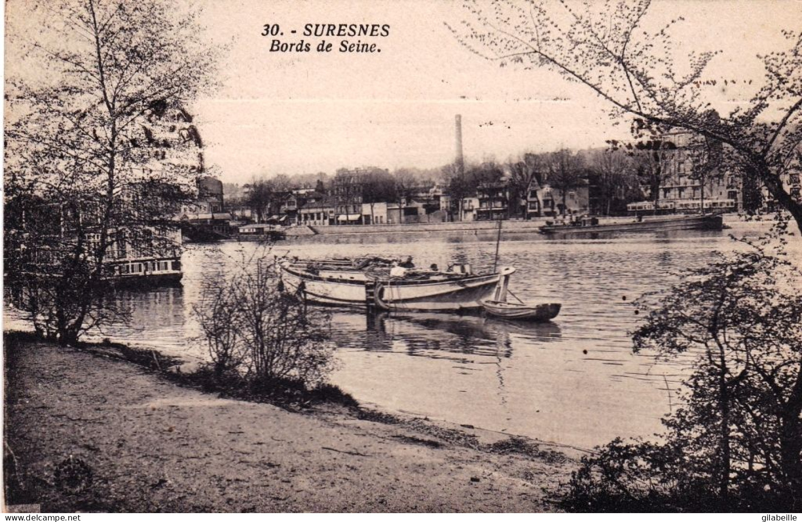 92 - Hauts De Seine -  SURESNES - Bord De Seine - Suresnes