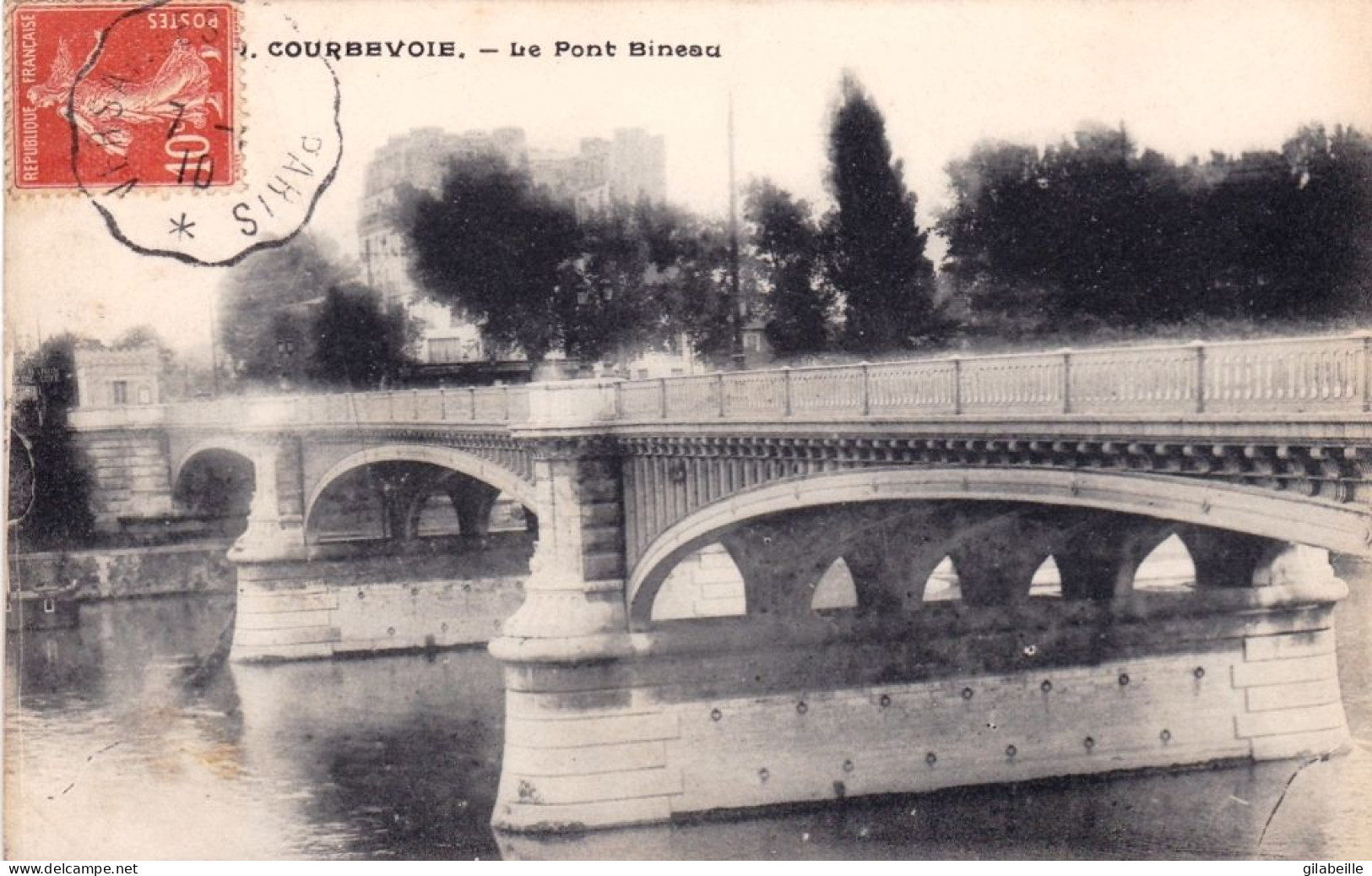 92 - Hauts De Seine -  COUBEVOIE - Le Pont Bineau - Courbevoie