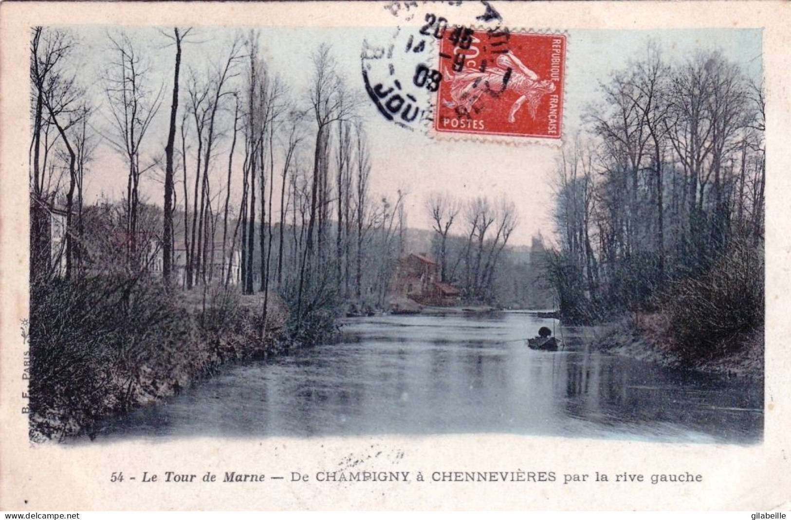 94 - Val De Marne -  Le Tour De Marne -  De CHAMPIGNY  A CHENNEVIERES Par La Rive Gauche - Champigny Sur Marne