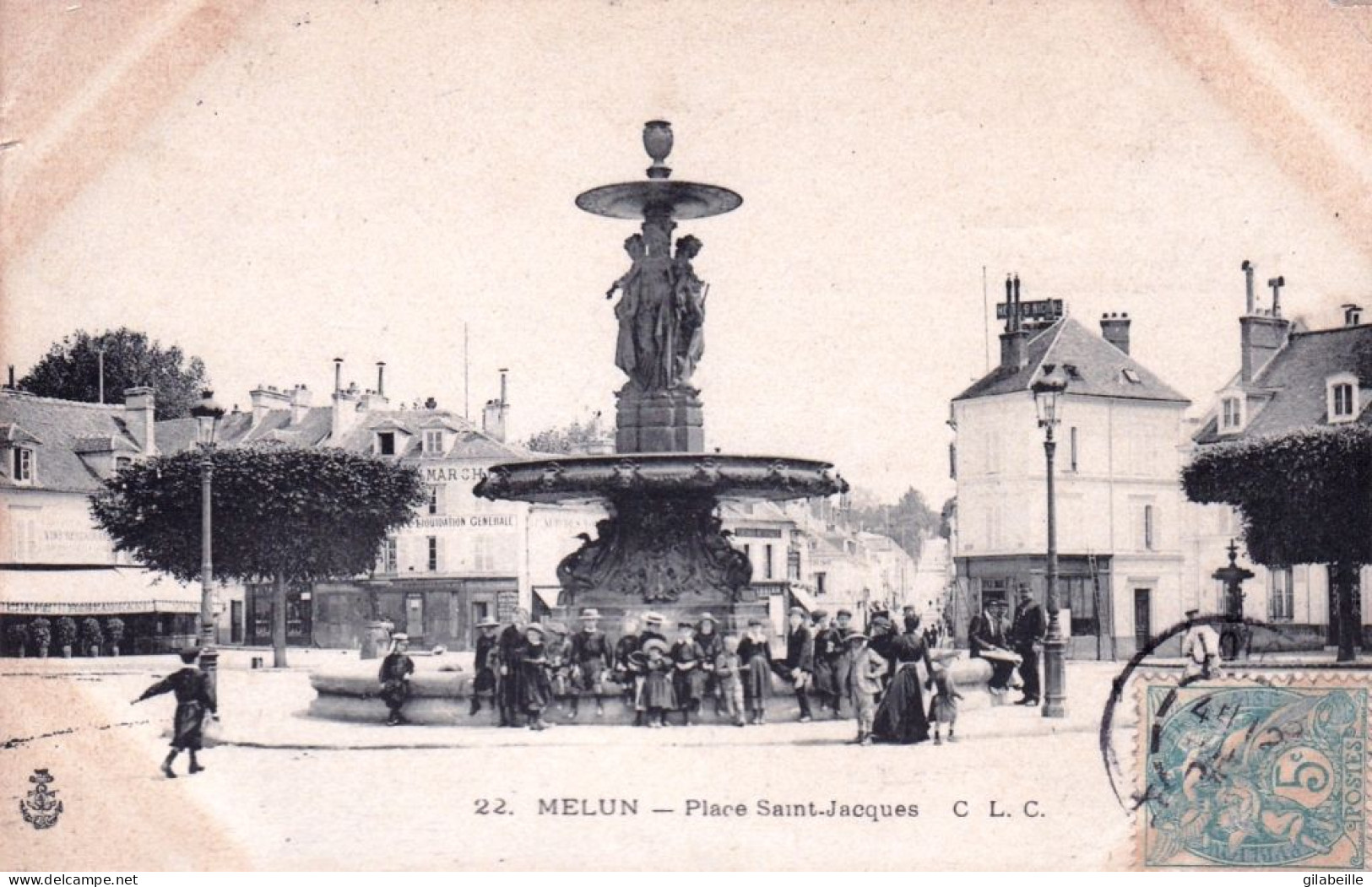 77 - Seine Et Marne -  MELUN - Place Saint Jacques - Melun