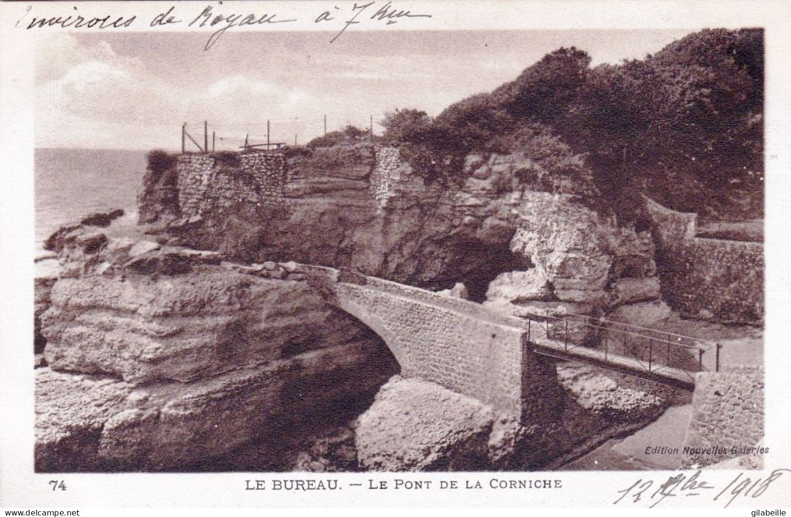 17 - Charente Maritime - LE BUREAU ( Saint-Palais-sur-Mer ) - Le Pont De La Corniche - Saint-Palais-sur-Mer