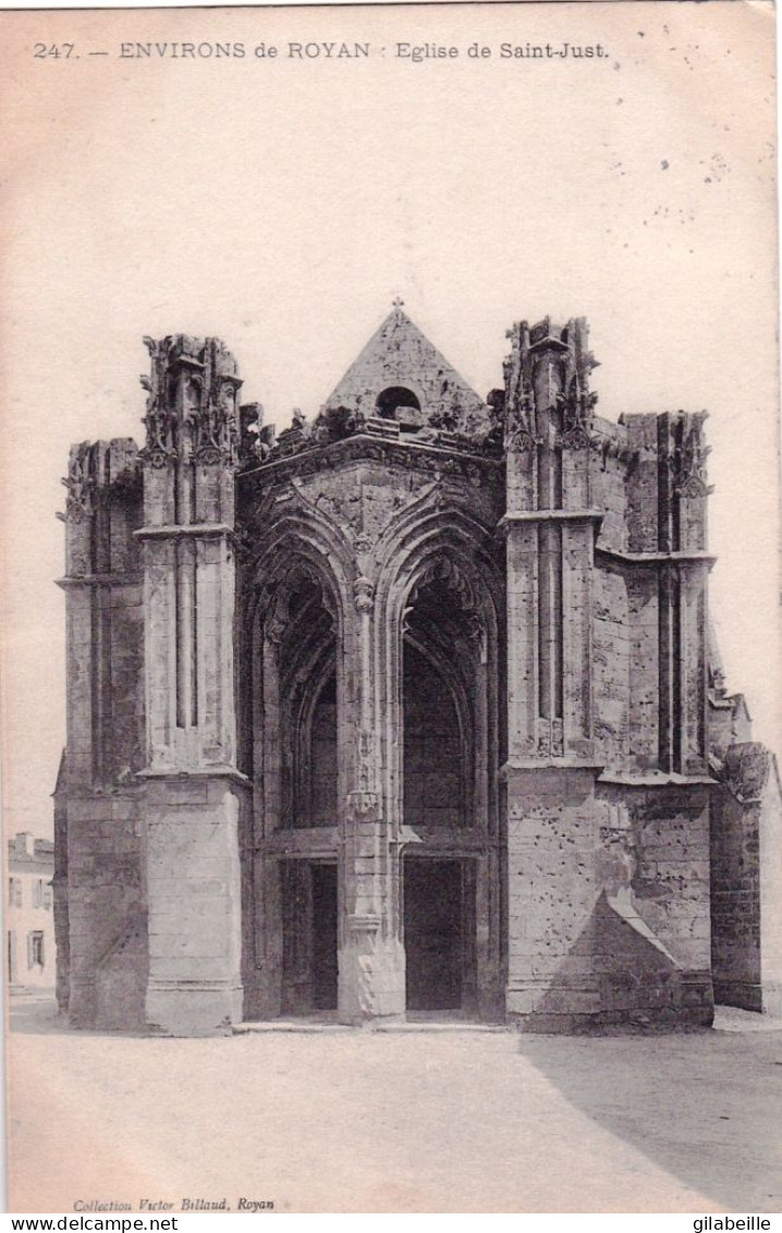 17 - Charente Maritime - L église De SAINT JUST LUZAC Pres Royan - Other & Unclassified
