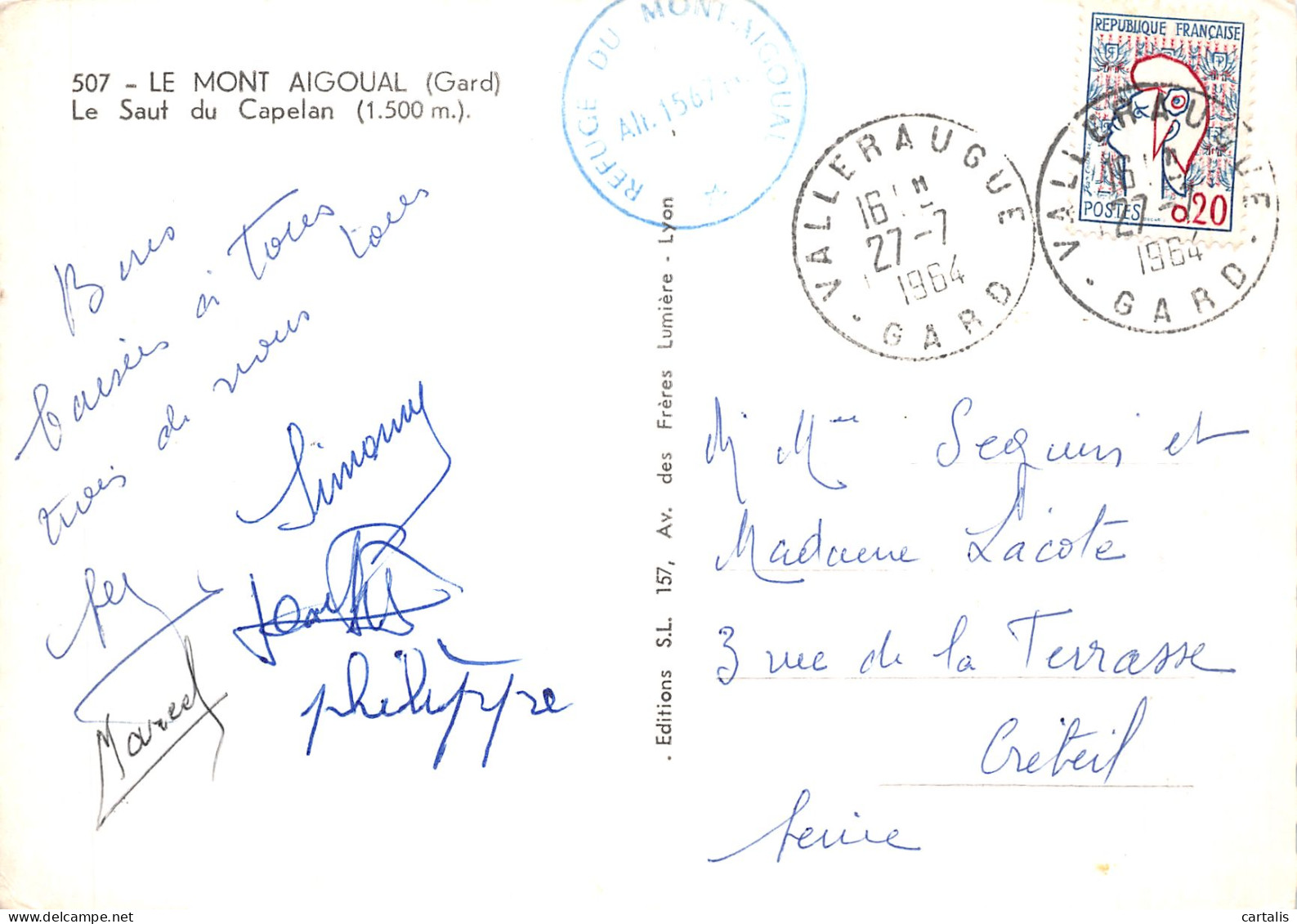 30-MONT AIGOUAL-N°4195-D/0191 - Other & Unclassified