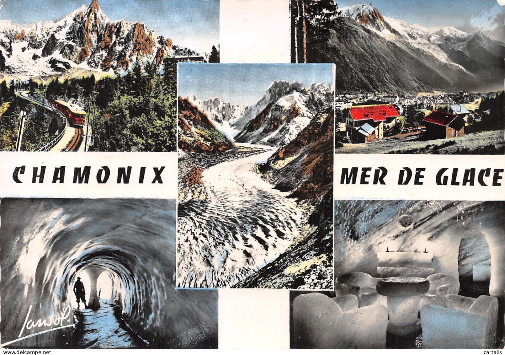 74-CHAMONIX MONT BLANC-N°4195-D/0181 - Chamonix-Mont-Blanc