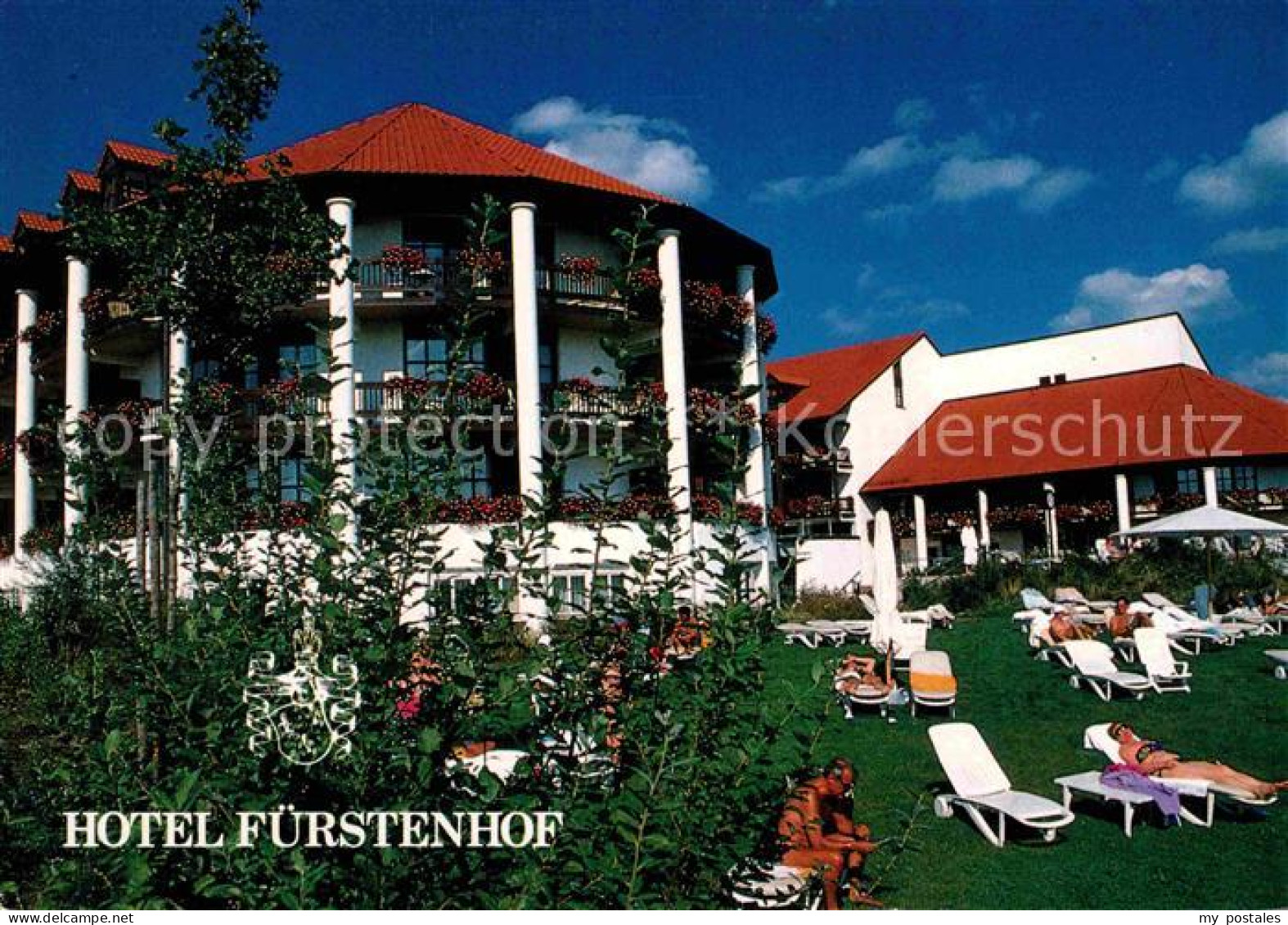 72726470 Bad Griesbach Rottal Hotel Fuerstenhof Liegewiese Adlmoerting - Autres & Non Classés