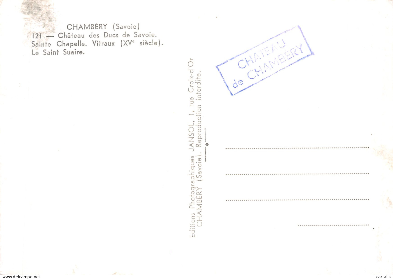 73-CHAMBERY-N°4195-D/0123 - Chambery