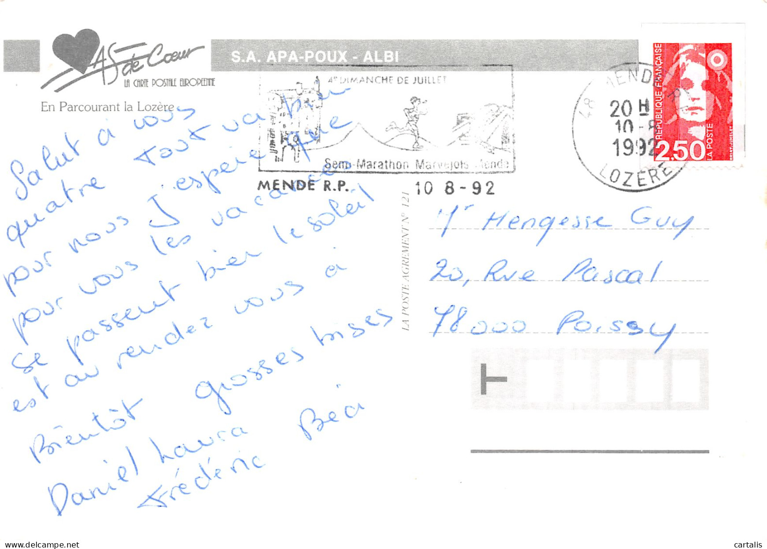 48-LOZERE-N°4195-D/0097 - Other & Unclassified