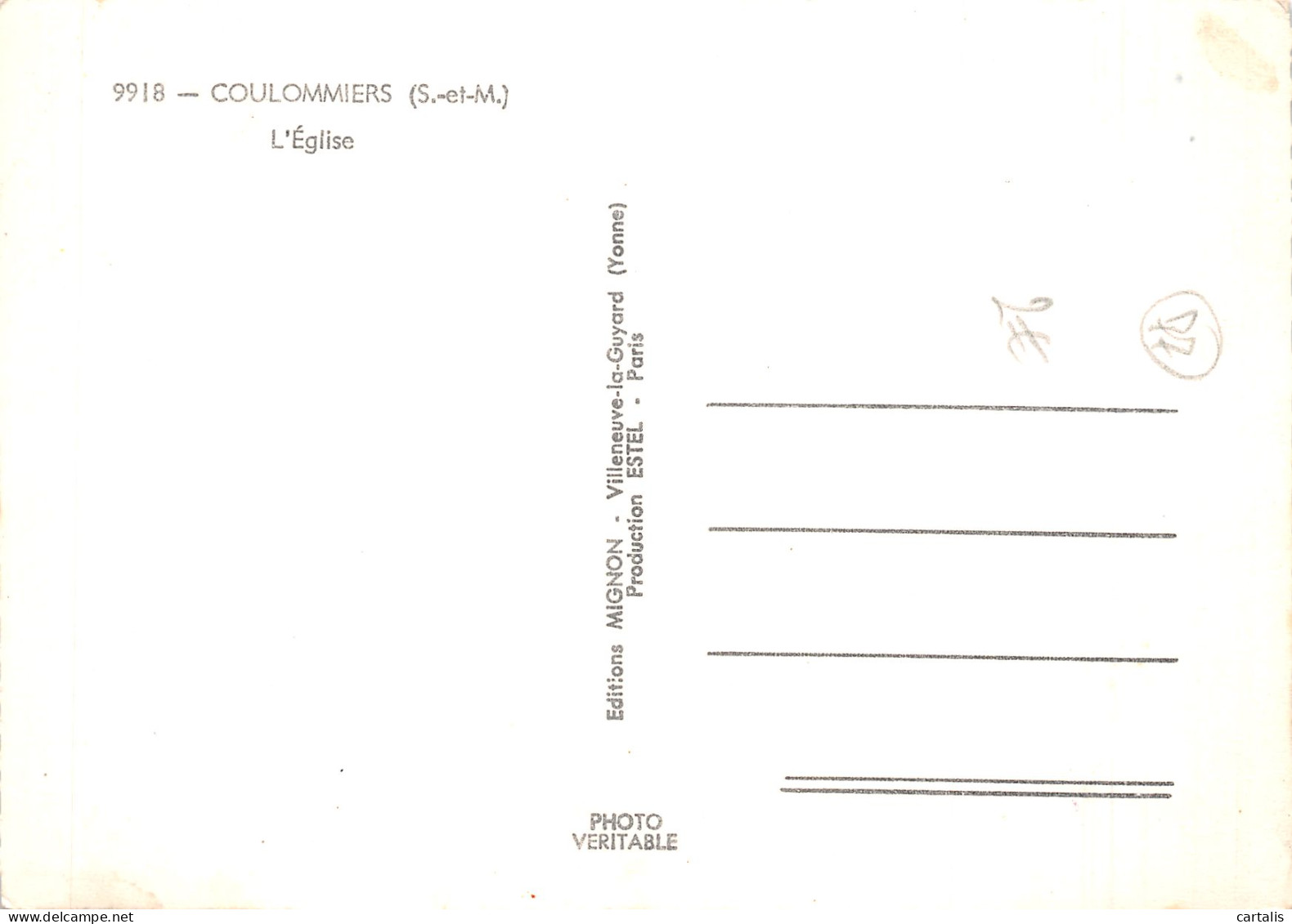 77-COULOMMIERS-N°4195-D/0087 - Coulommiers