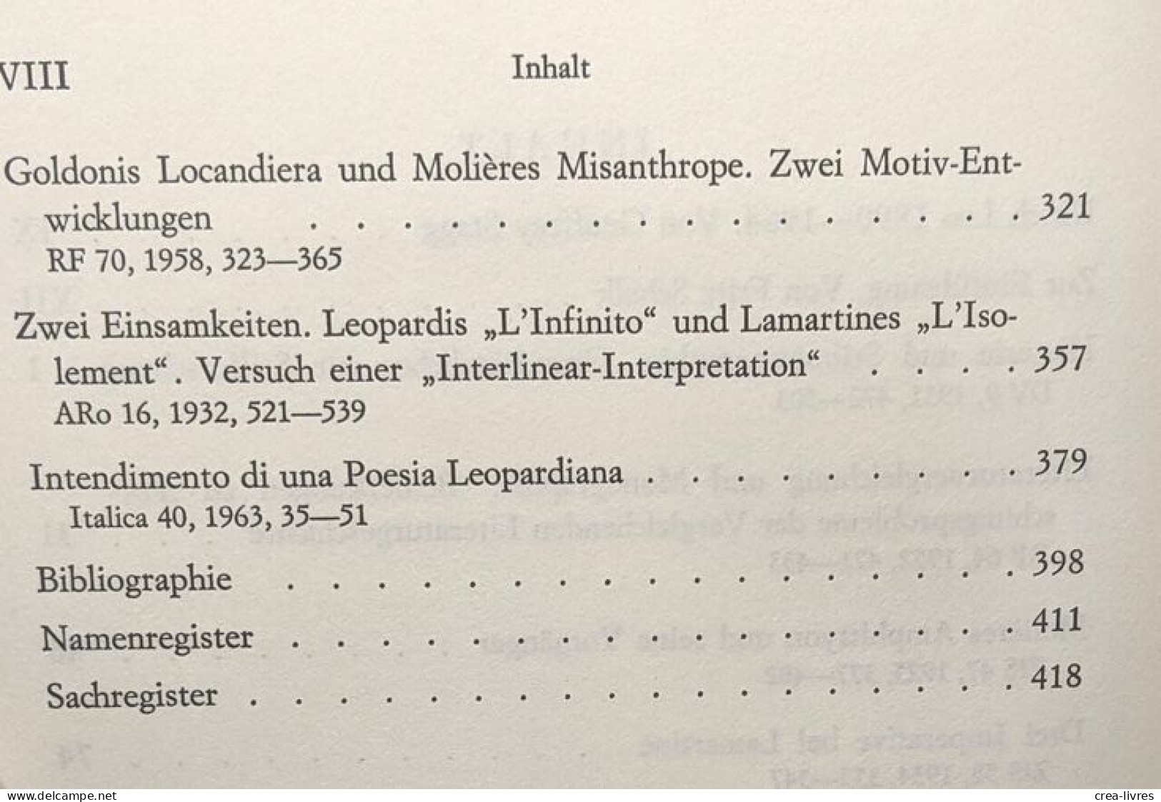 Romanistische Aufsätze Aus Drei Jahrzehnten - Andere & Zonder Classificatie