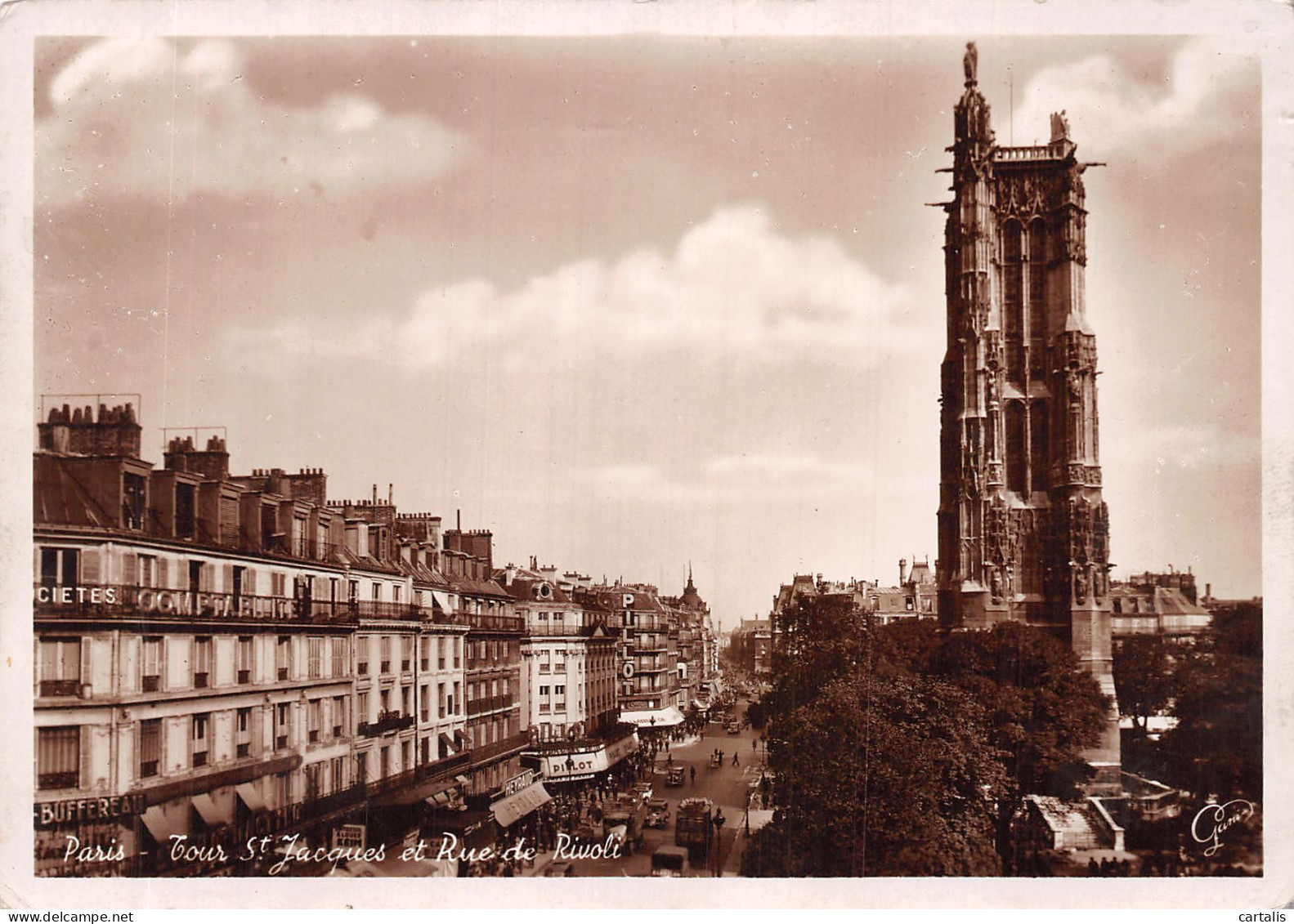 75-PARIS TOUR SAINT JACQUES-N°4195-D/0037 - Sonstige & Ohne Zuordnung