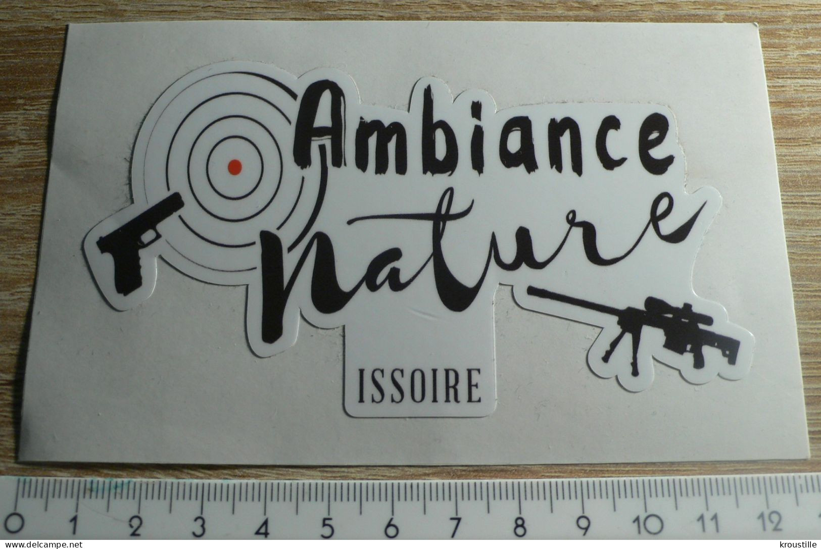 THEME TIR : AUTOCOLLANT AMBIANCE NATURE ISSOIRE - Stickers