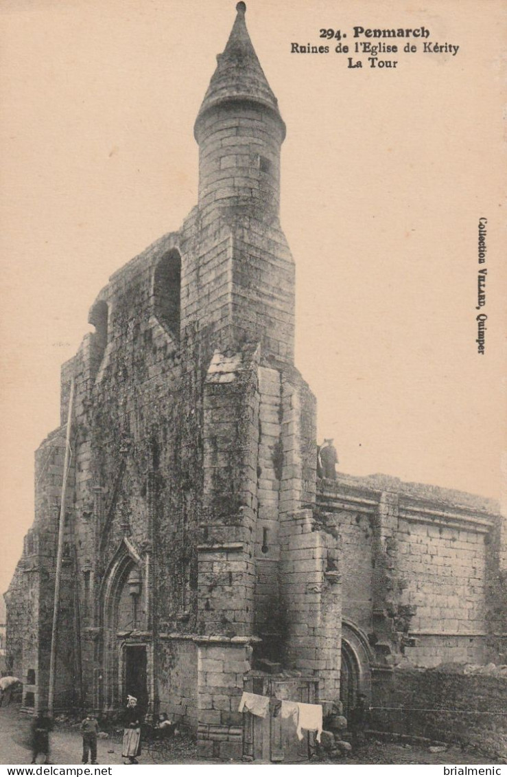 PENMARCH  Ruines De L'église De Kérity - Penmarch