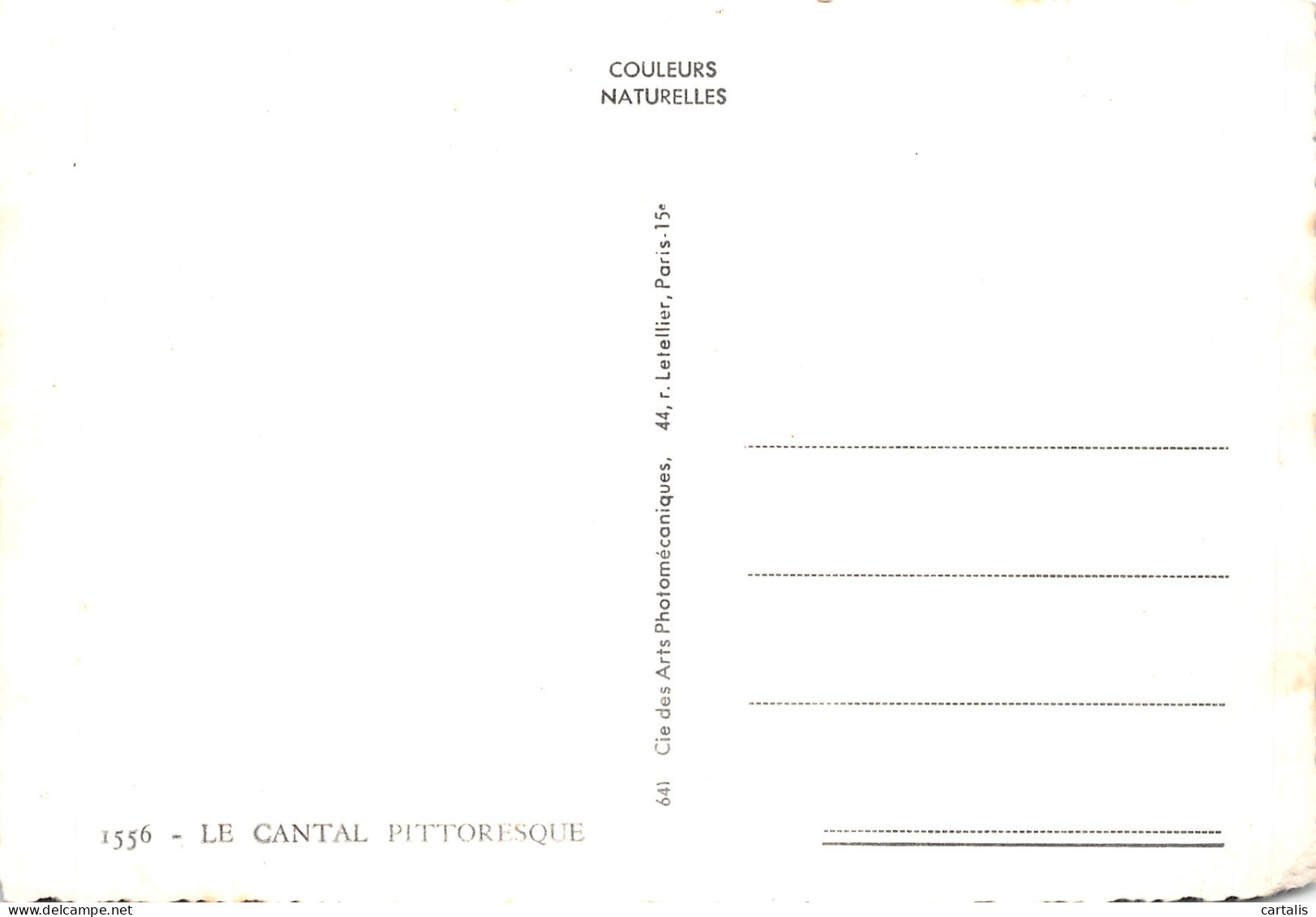 15-CANTAL-N°4195-C/0341 - Sonstige & Ohne Zuordnung