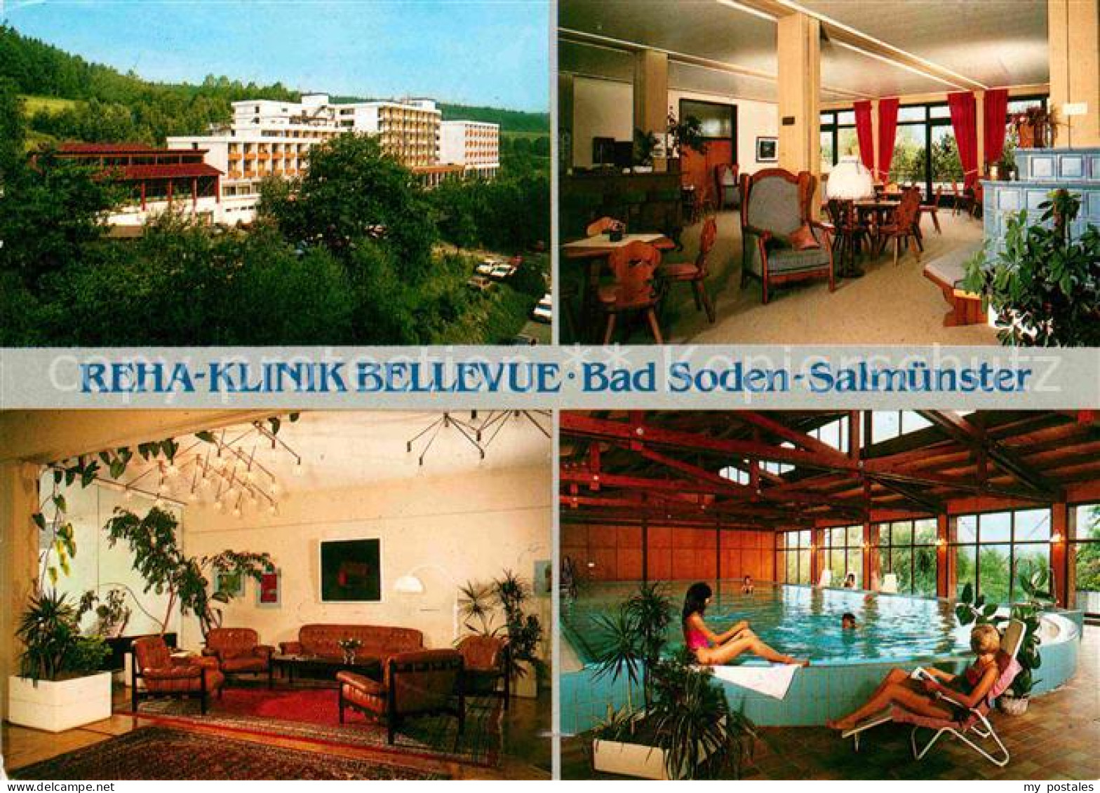 72725920 Bad Soden-Salmuenster Reha Klinik Bellevue Gast Und Aufenthaltsraum Hal - Autres & Non Classés