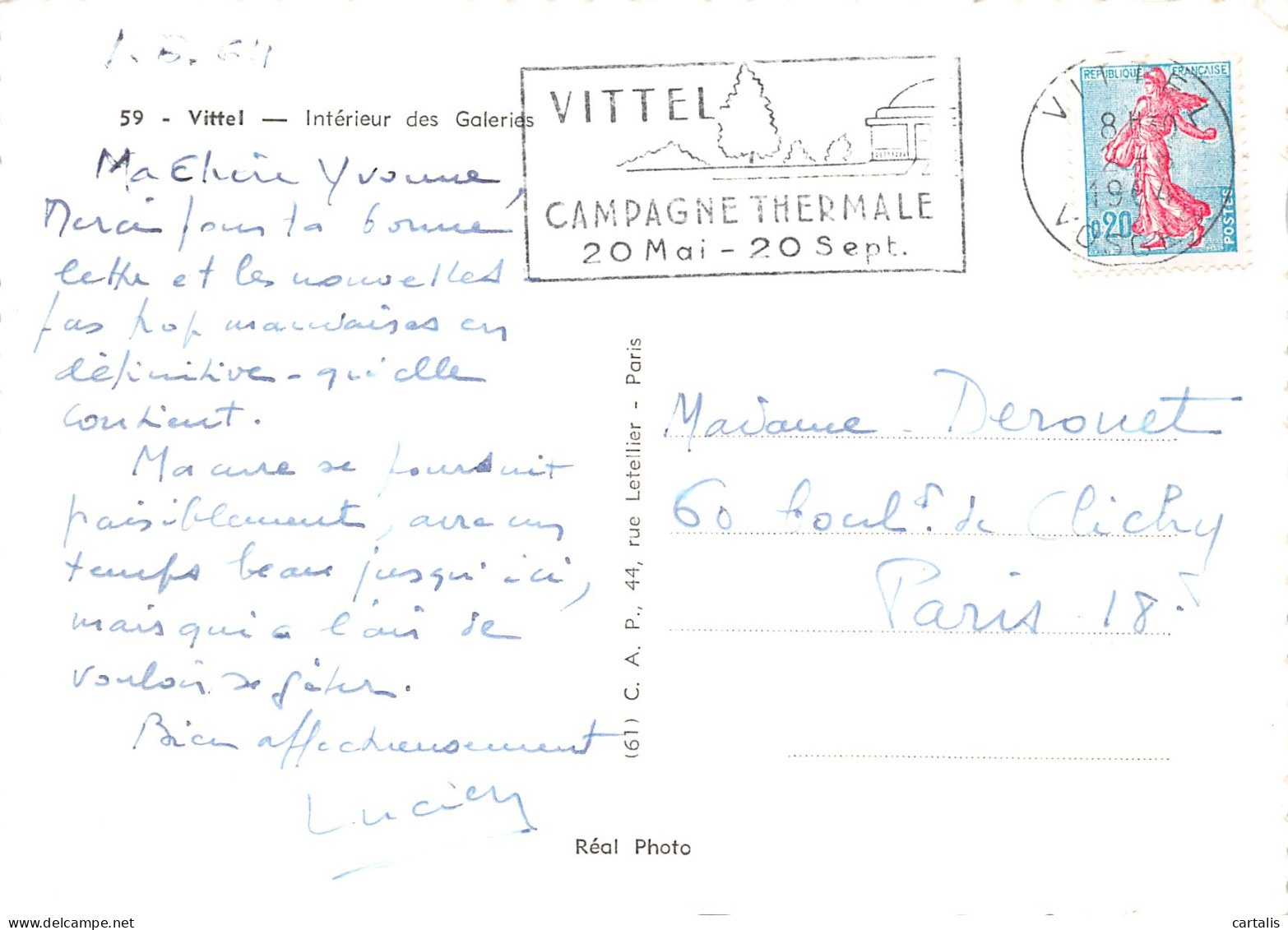 88-VITTEL-N°4195-C/0253 - Contrexeville