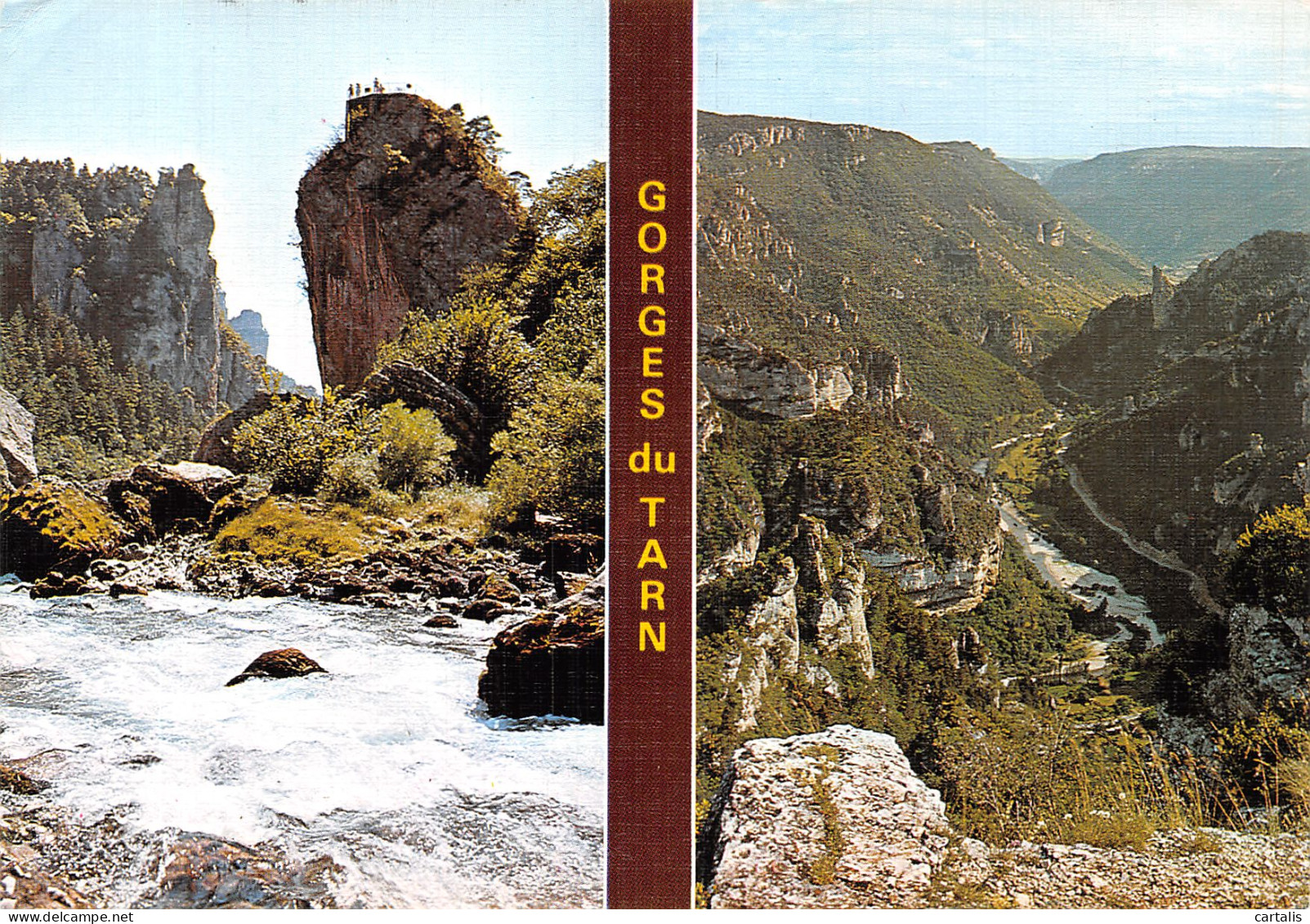 48-GORGES DU TARN-N°4195-C/0121 - Gorges Du Tarn