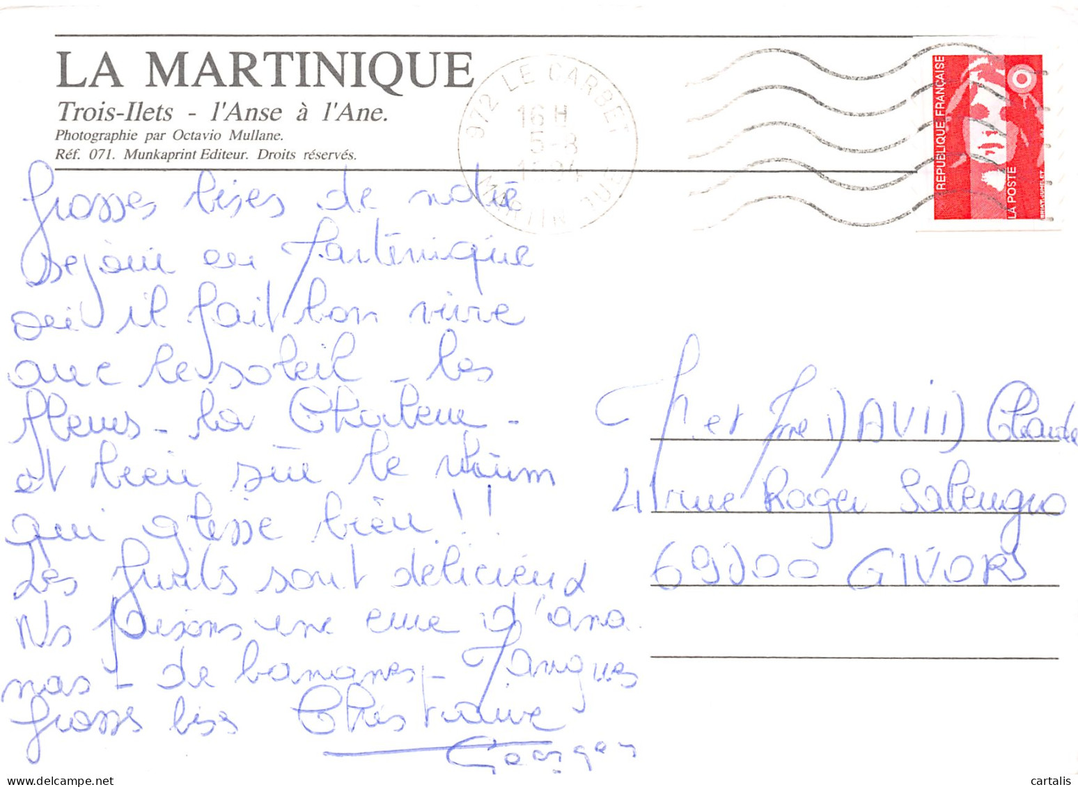 972-MARTINIQUE-N°4195-B/0367 - Other & Unclassified