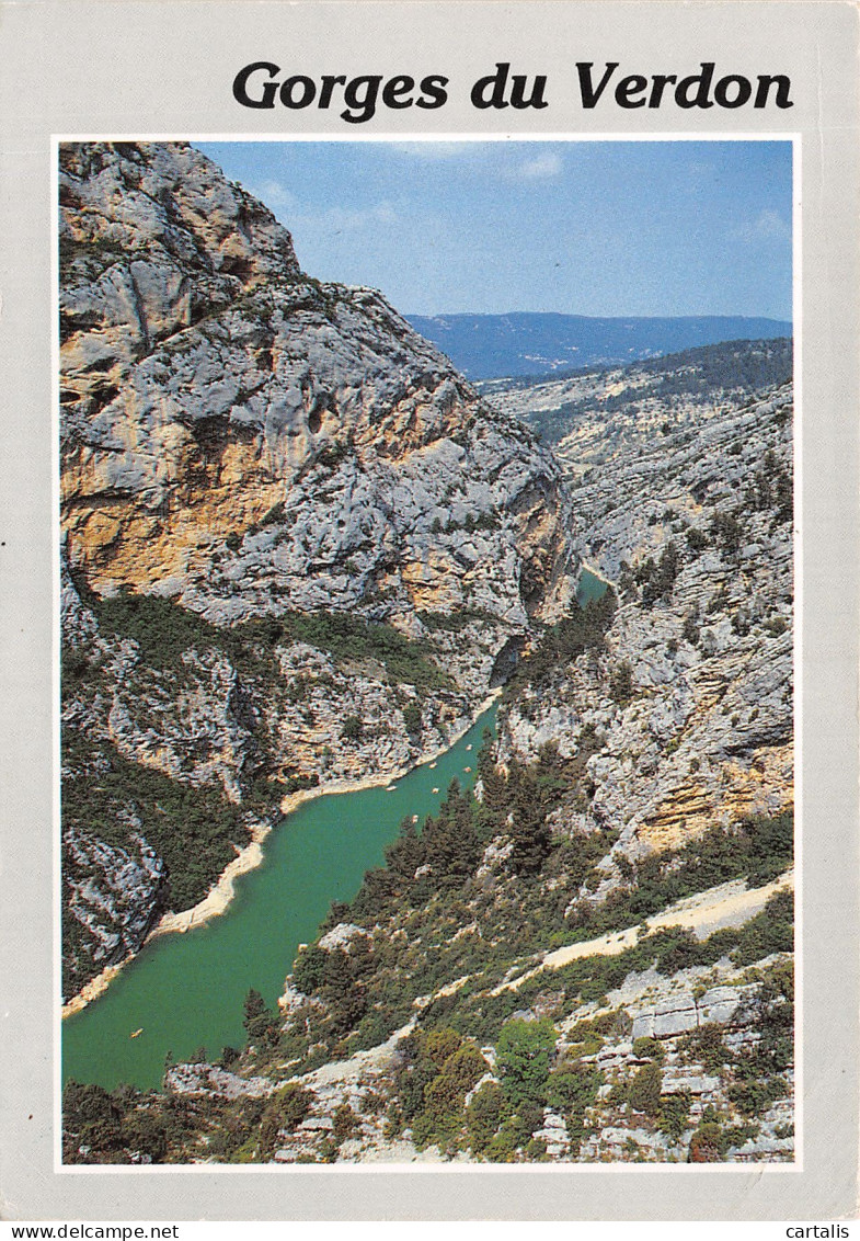 04-GORGES DU VERDON-N°4195-B/0337 - Other & Unclassified