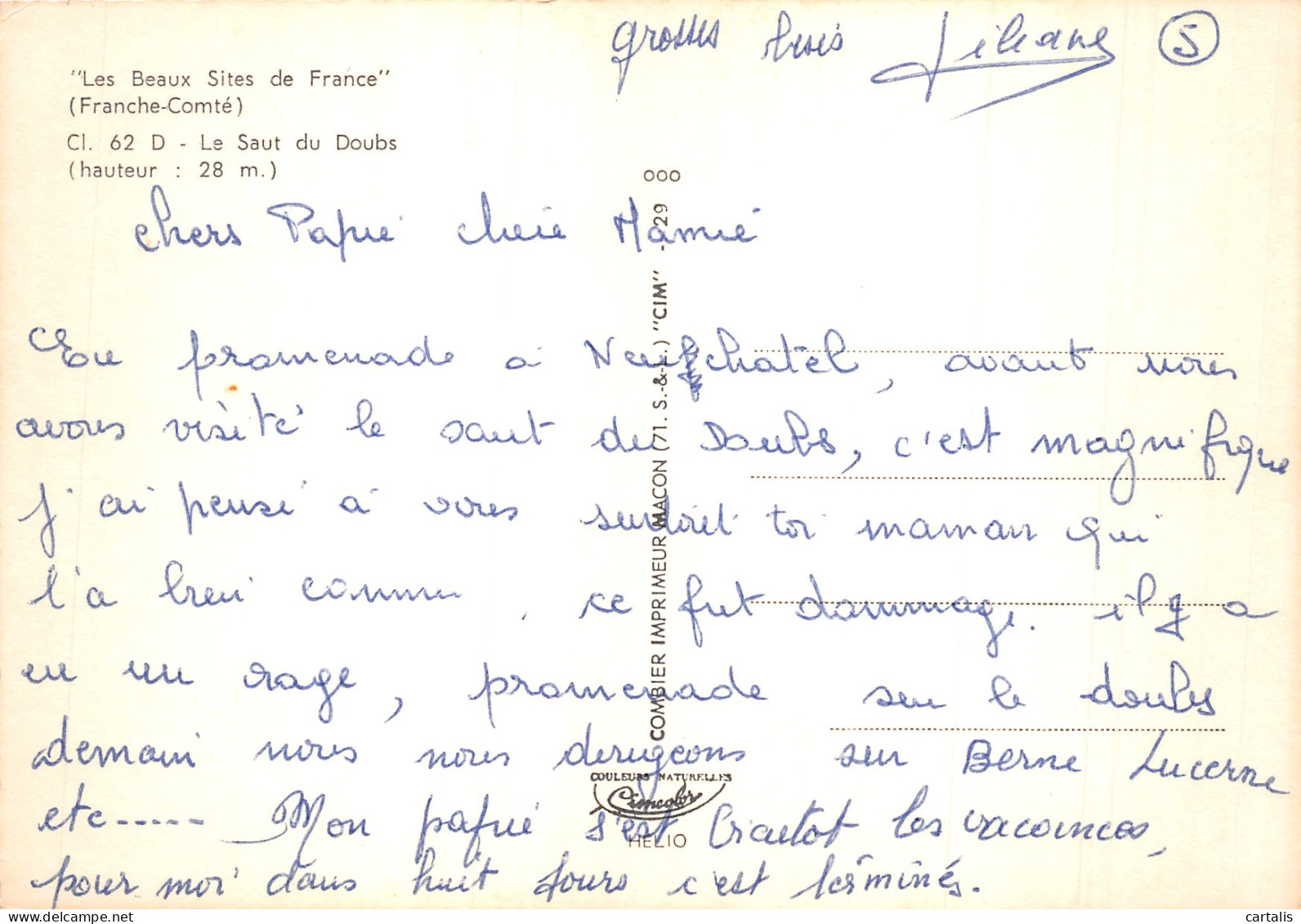 25-DOUBS-N°4195-B/0293 - Other & Unclassified