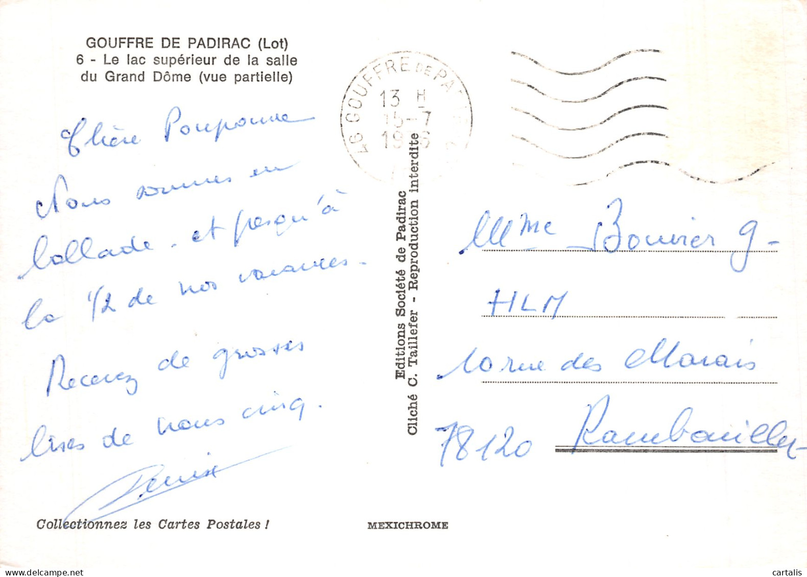46-GOUFFRE DE PADIRAC-N°4195-B/0259 - Autres & Non Classés