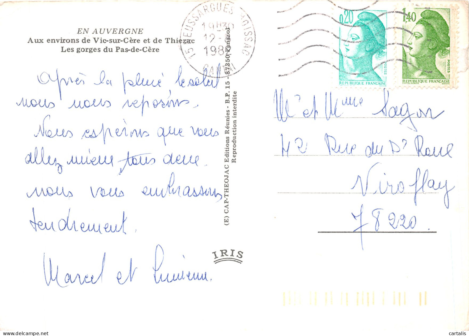 15-GORGES DU PAS DE CERE-N°4195-B/0235 - Other & Unclassified