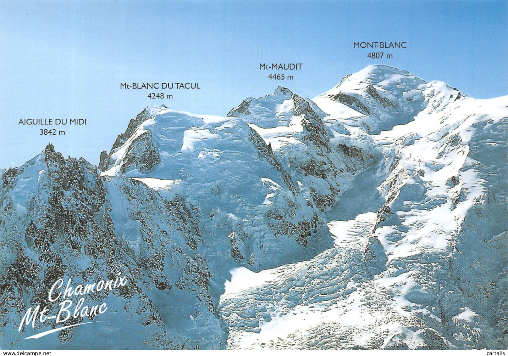 74-CHAMONIX MONT BLANC-N°4195-B/0215 - Chamonix-Mont-Blanc