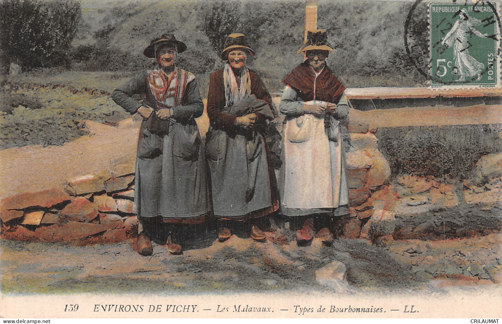 03-LES MALAVAUX FOLKLORE TYPES BOURBONNAISES-N°5143-D/0301 - Other & Unclassified