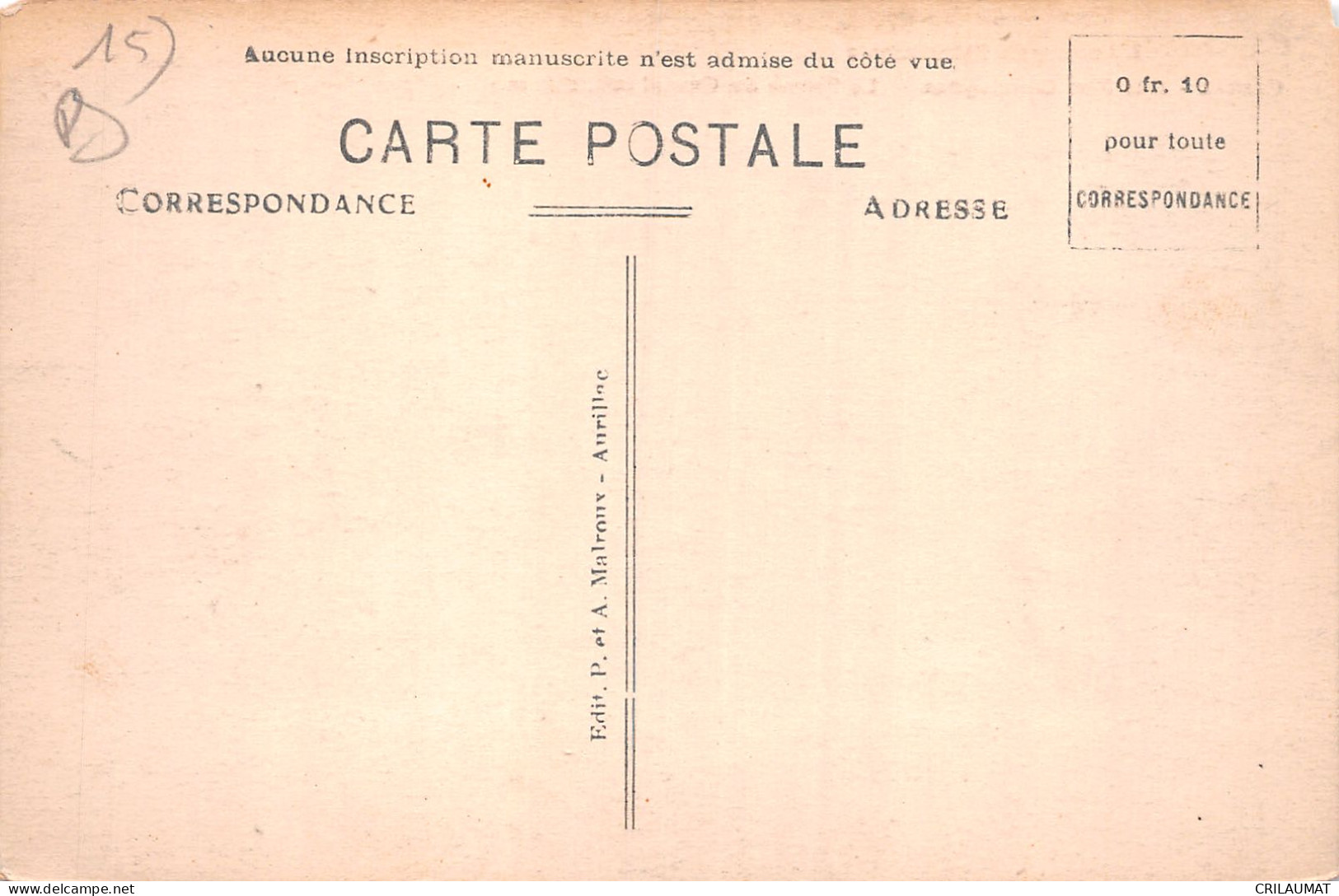 15-LE PLOMB DU CANTAL-N°5143-C/0381 - Other & Unclassified