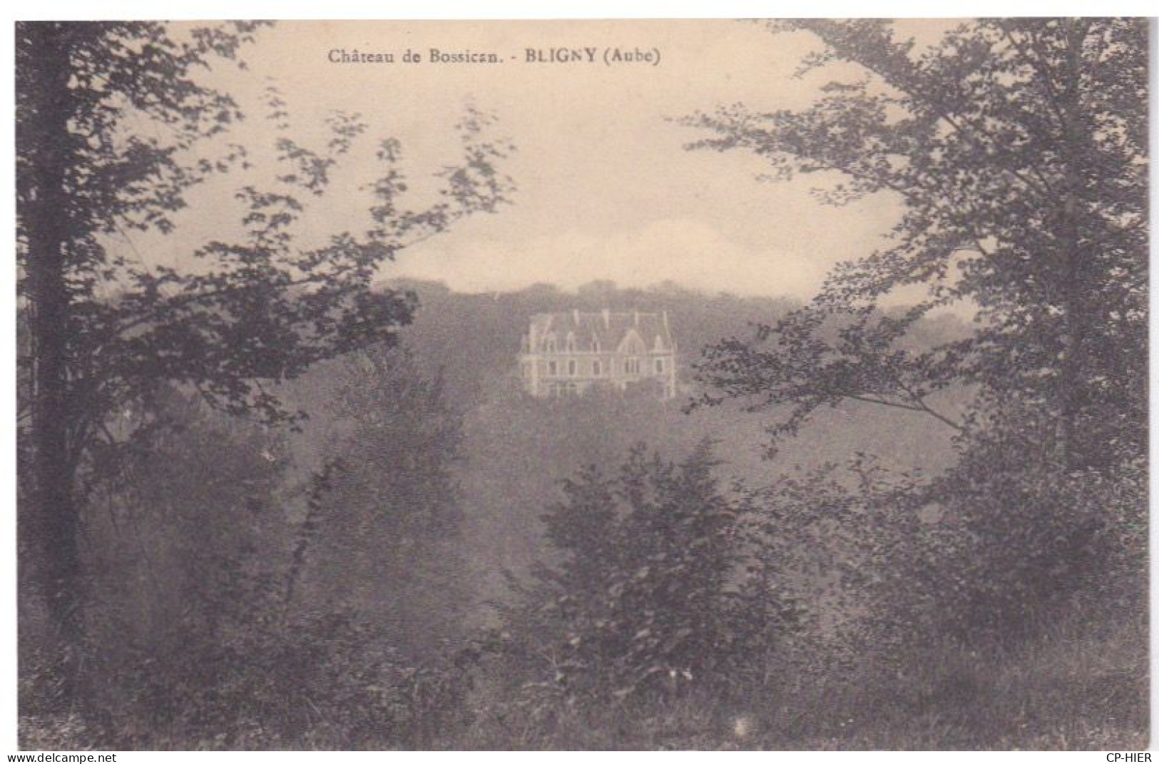 10 - BLIGNY - AUBE - CHATEAU DE BOSSICAN - Other & Unclassified