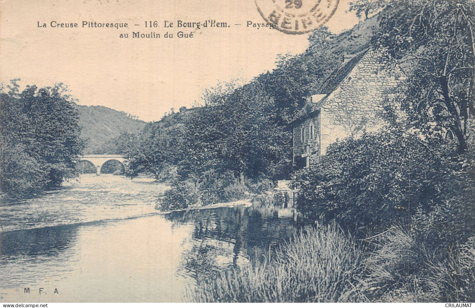 23-LE BOURG D HEM-N°5143-C/0069 - Other & Unclassified