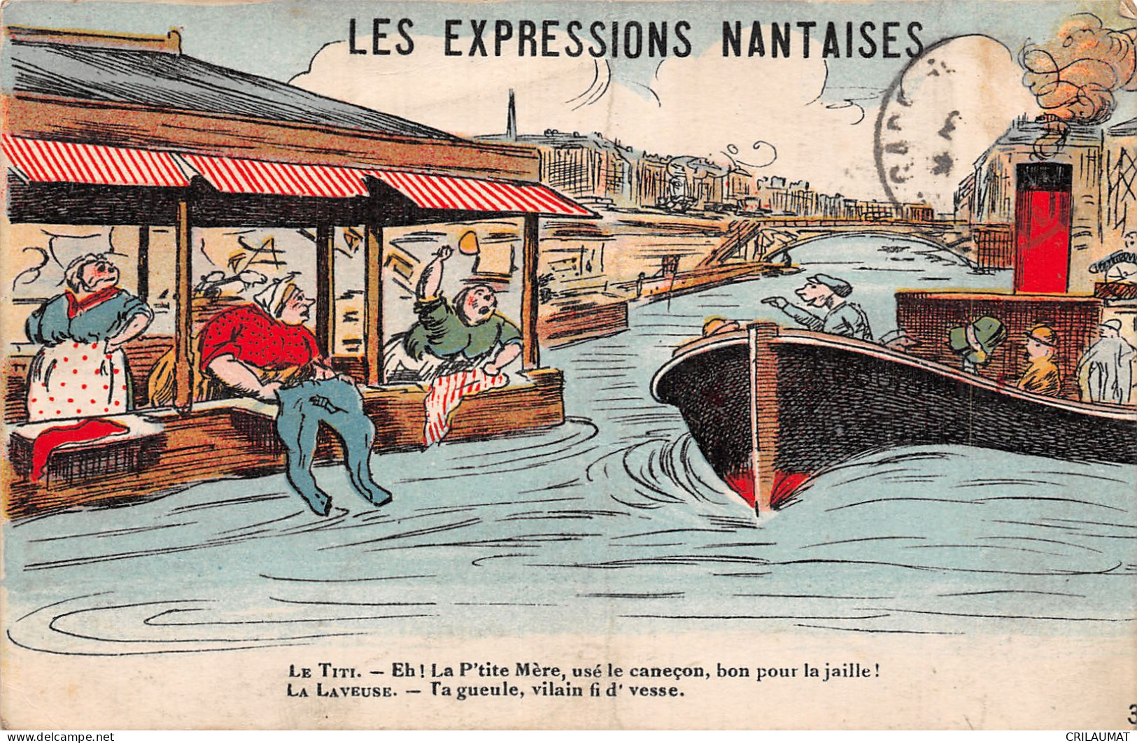 44-NANTES FOLKLORE LES EXPRESSIONS-N°5143-C/0041 - Nantes