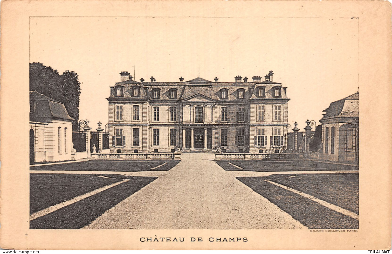 77-CHATEAU DE CHAMPS-N°5143-B/0231 - Sonstige & Ohne Zuordnung