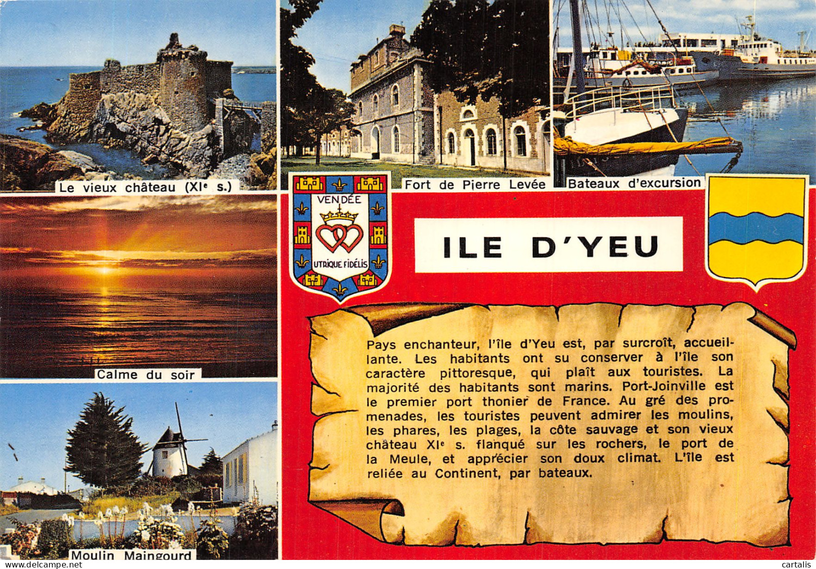 85-ILE D YEU-N°4196-B/0169 - Ile D'Yeu