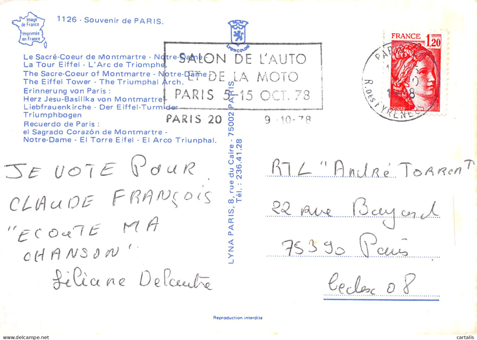 75-PARIS VUES-N°4196-A/0167 - Sonstige & Ohne Zuordnung