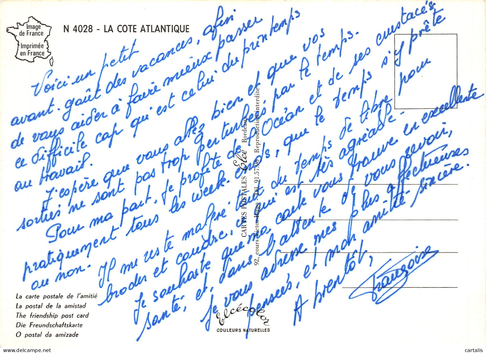 33-COTE ATLANTIQUE-N°4196-A/0069 - Other & Unclassified