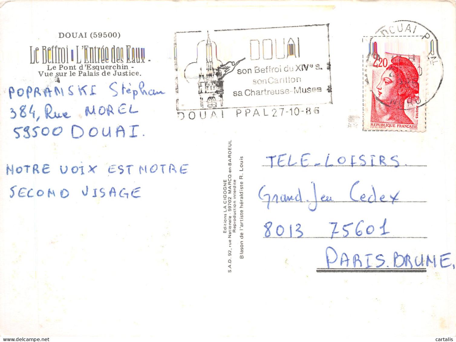 59-DOUAI-N°4196-A/0021 - Douai
