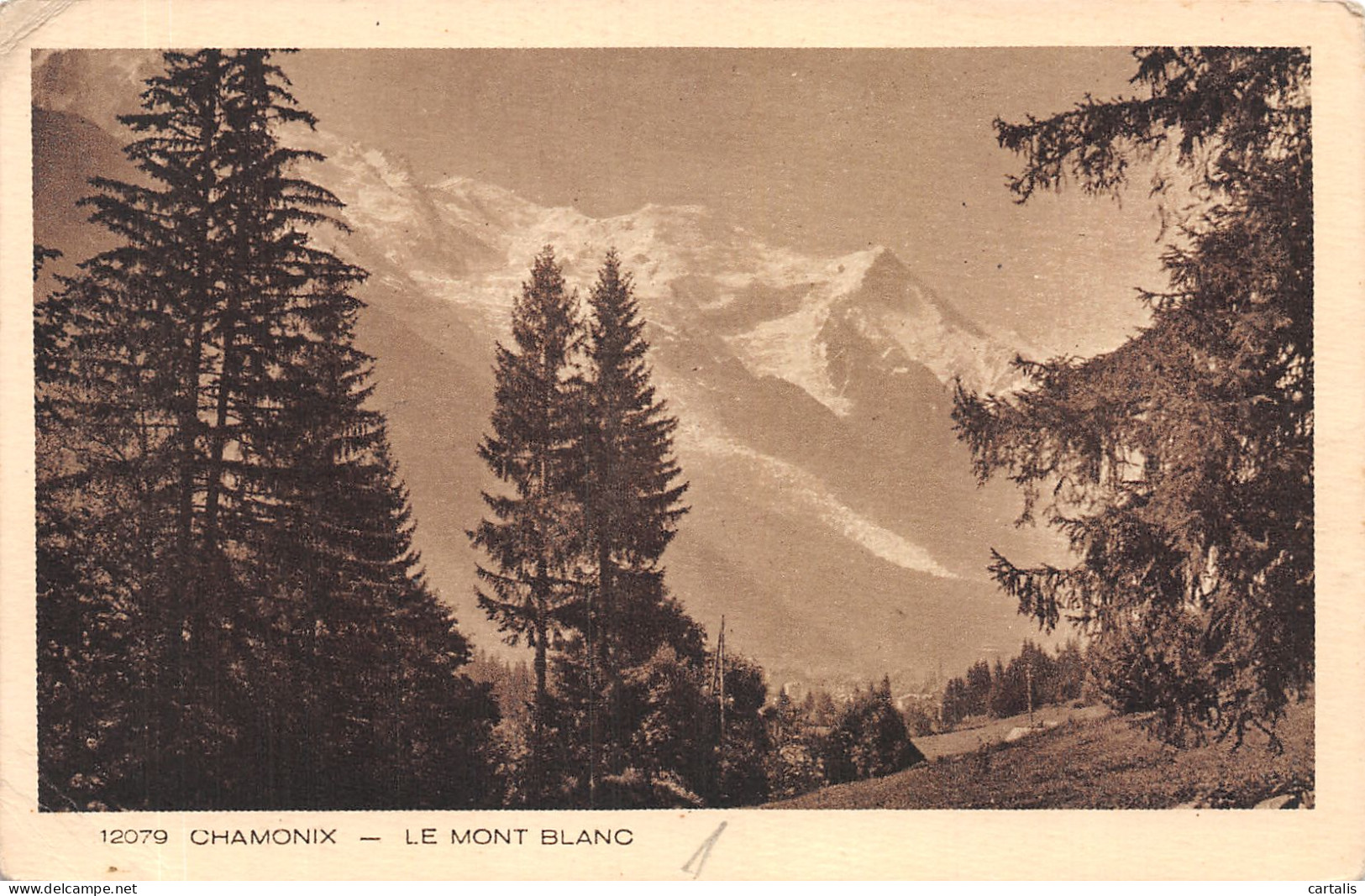 74-LE MONT BLANC-N°4195-E/0341 - Other & Unclassified