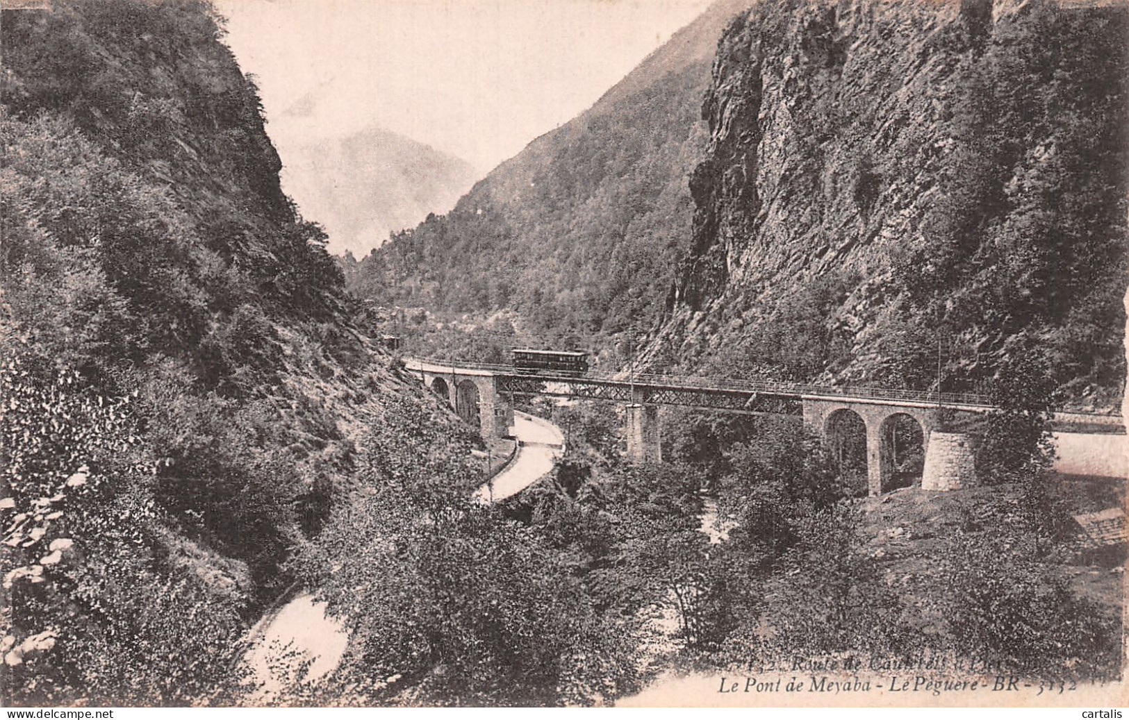 65-CAUTERETS PONT DE MEYABA-N°4195-E/0333 - Cauterets