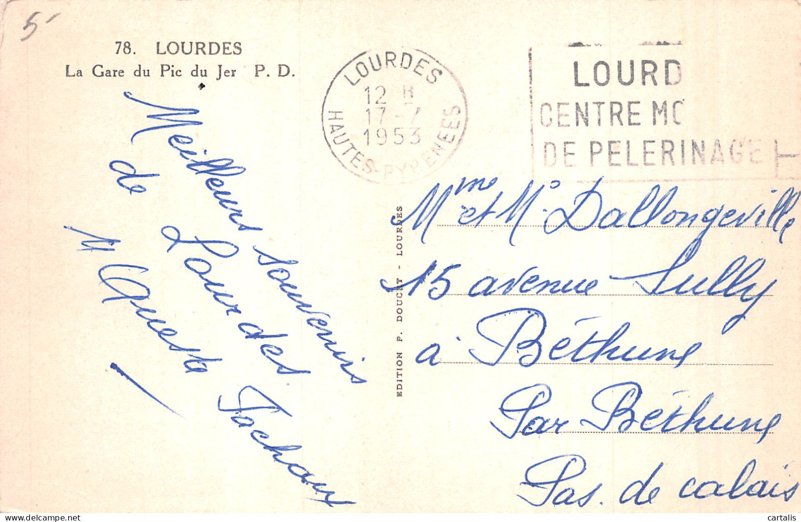 65-LOURDES-N°4195-E/0101 - Lourdes