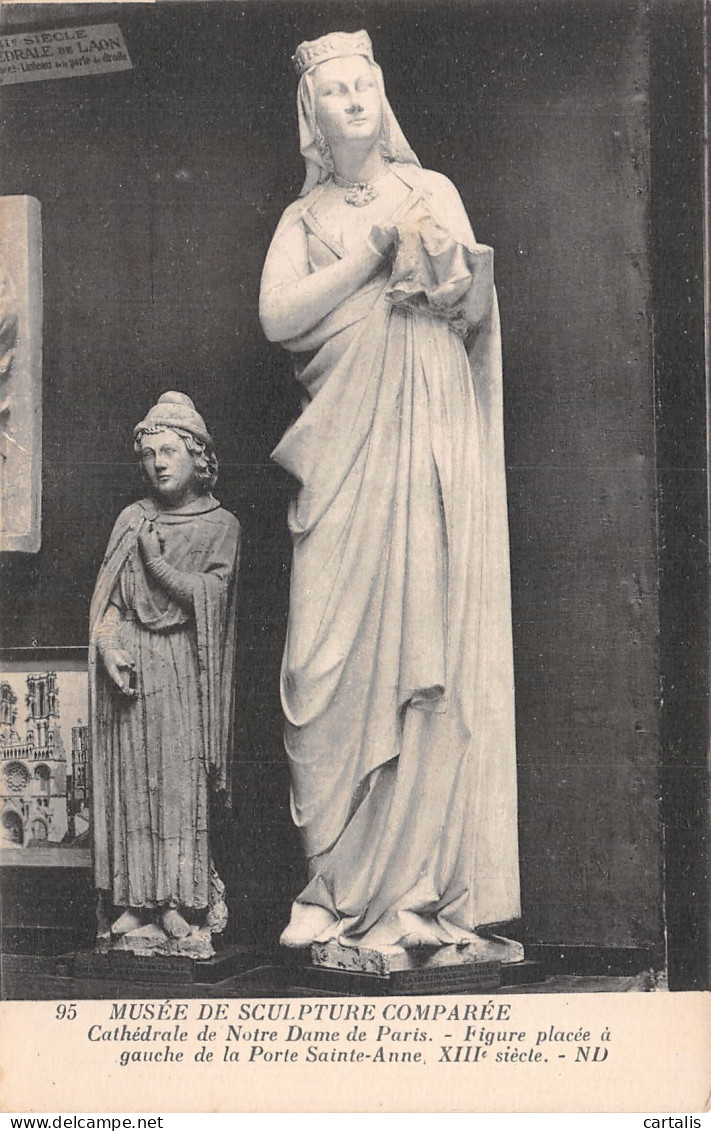 75-PARIS MUSEE DE SCULPTURE COMPAREE-N°4195-E/0031 - Musées