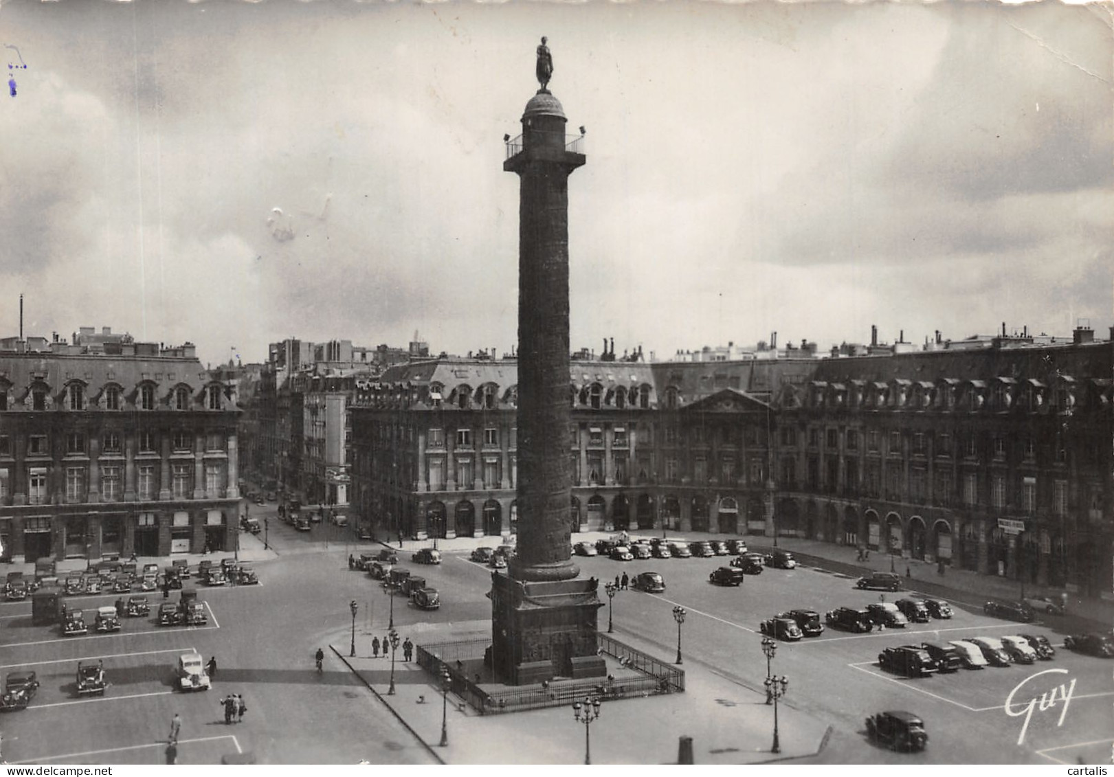 75-PARIS PLACE VENDOME-N°4195-D/0389 - Sonstige & Ohne Zuordnung