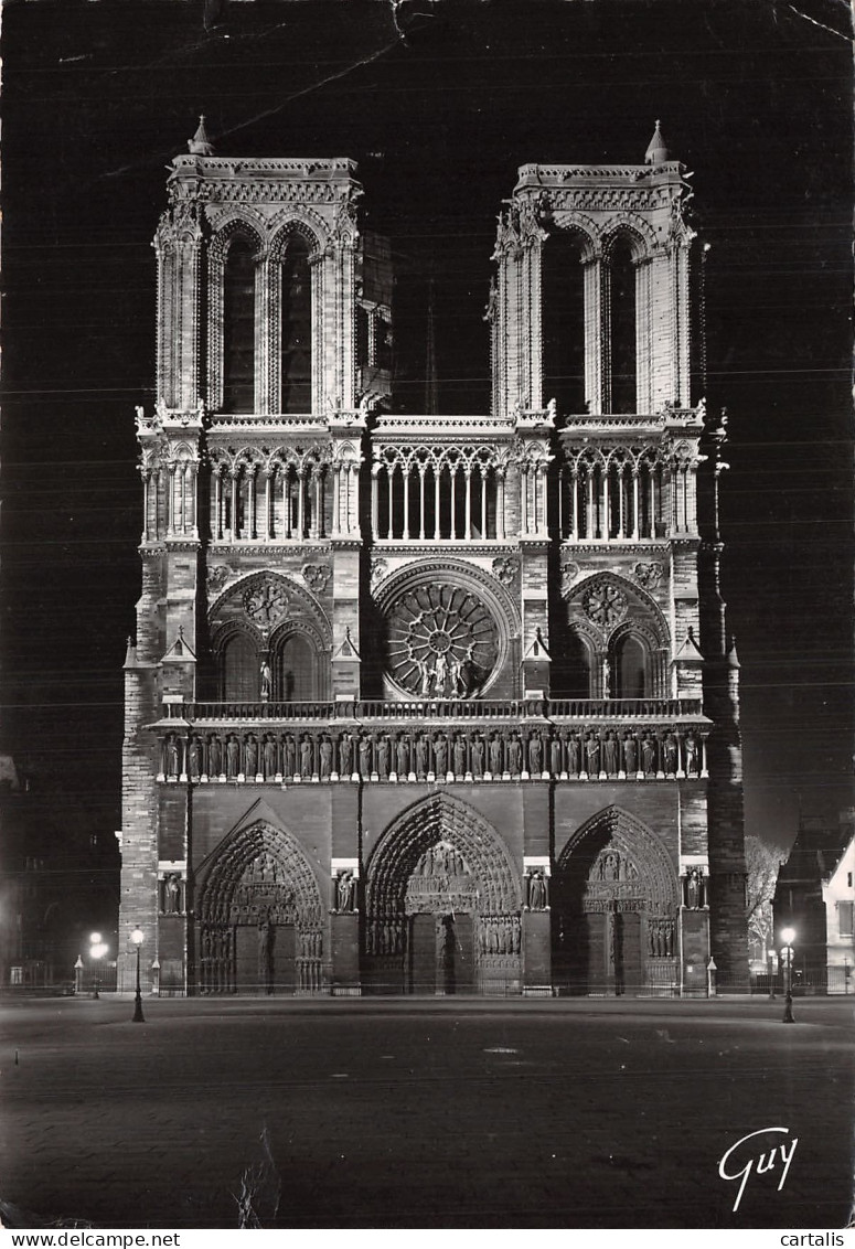 75-PARIS NOTRE DAME-N°4195-D/0385 - Notre Dame De Paris