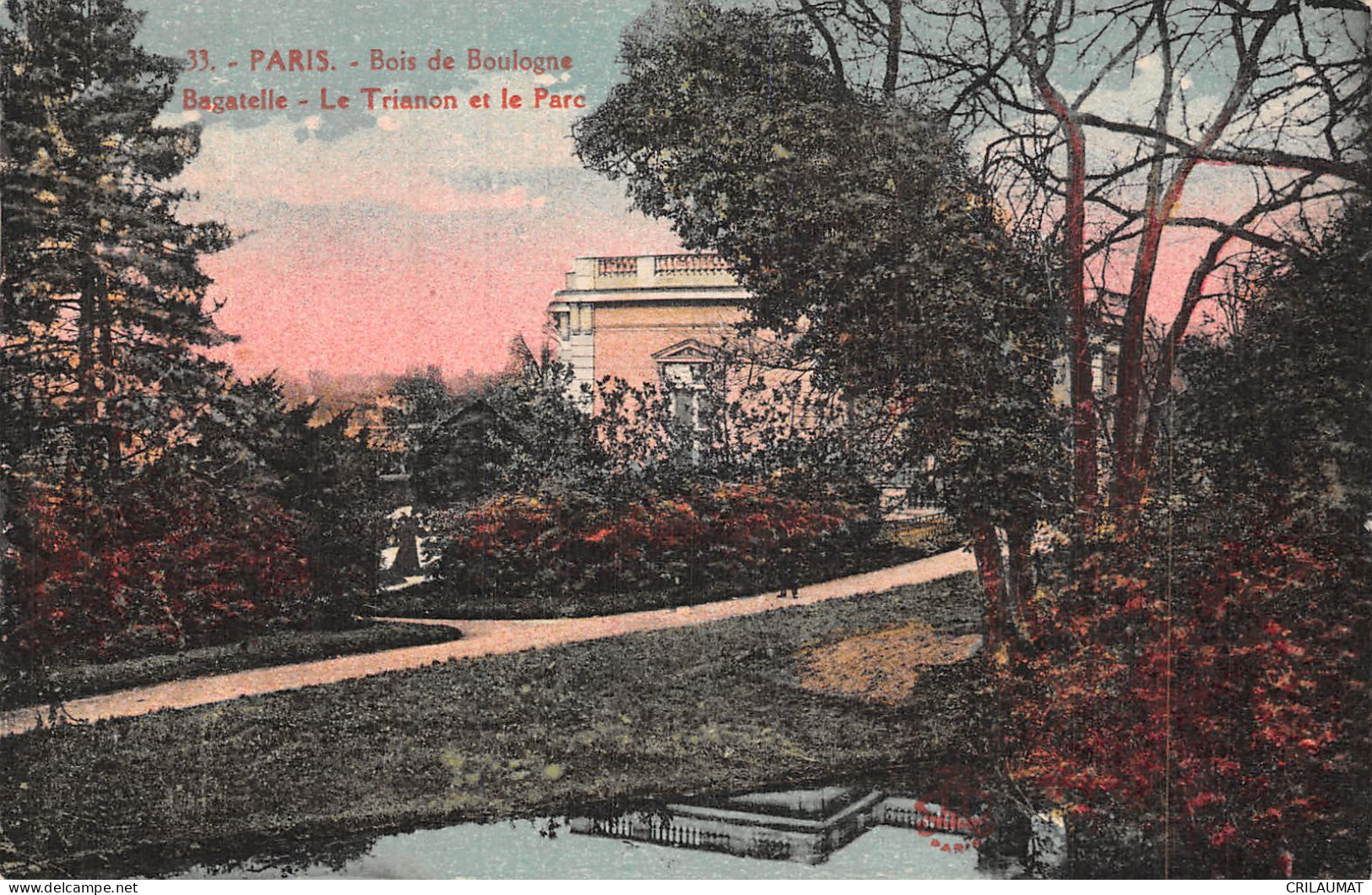 75-PARIS BOIS DE BOULOGNE-N°5143-G/0099 - Other & Unclassified