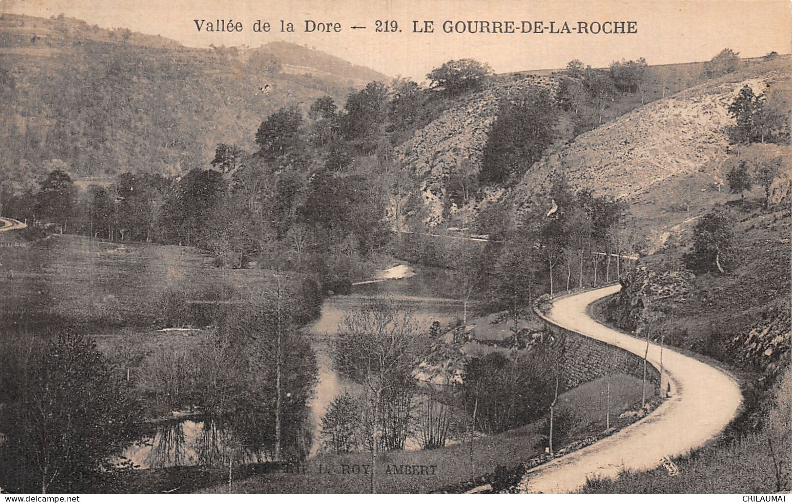 63-LE GOURRE DE LA ROCHE-N°5143-G/0061 - Altri & Non Classificati